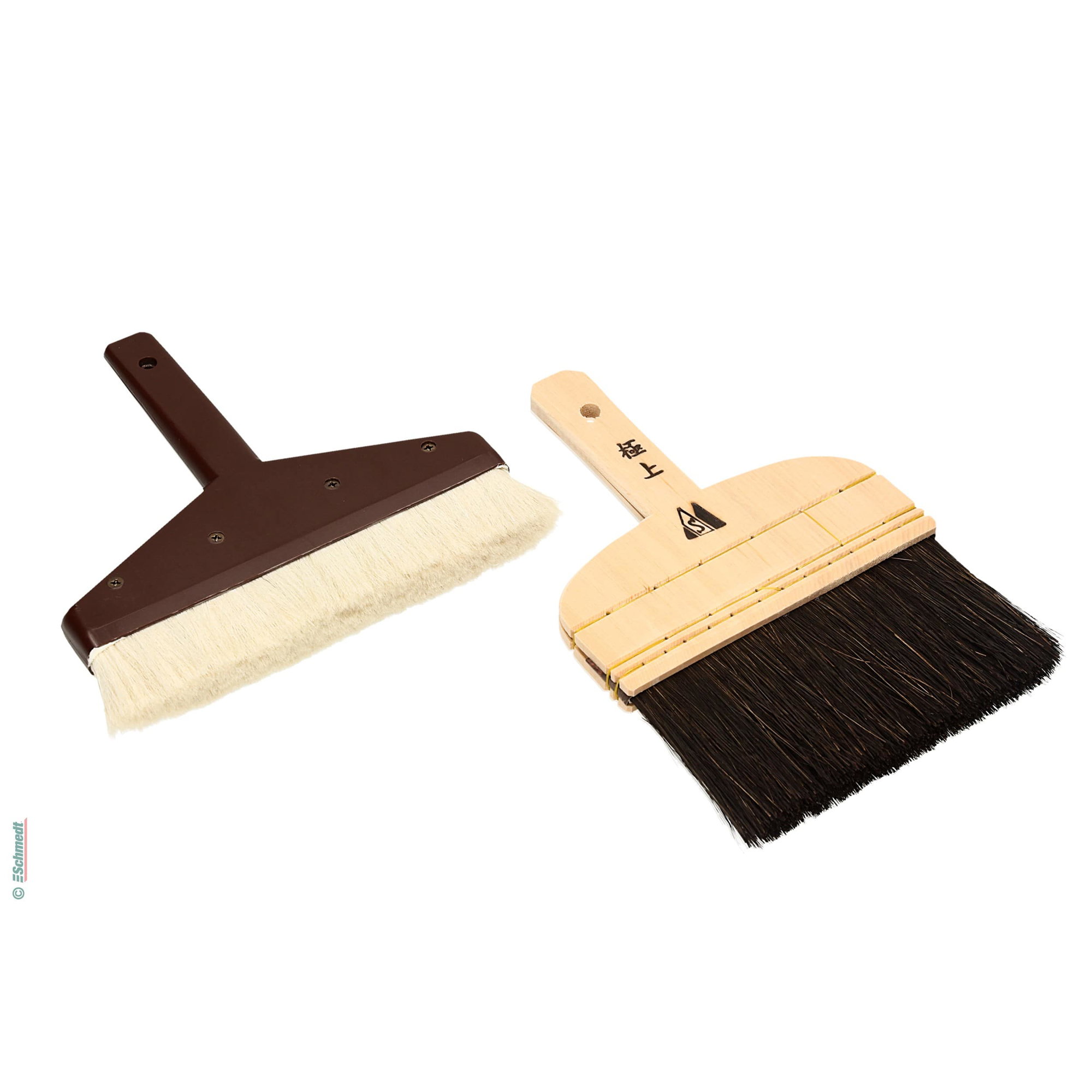 Naze-Bake - Brosse  japonais à lisser - Applications: lors du doublage avec papier japonais, les feuilles peuvent être appliquées doucement ...