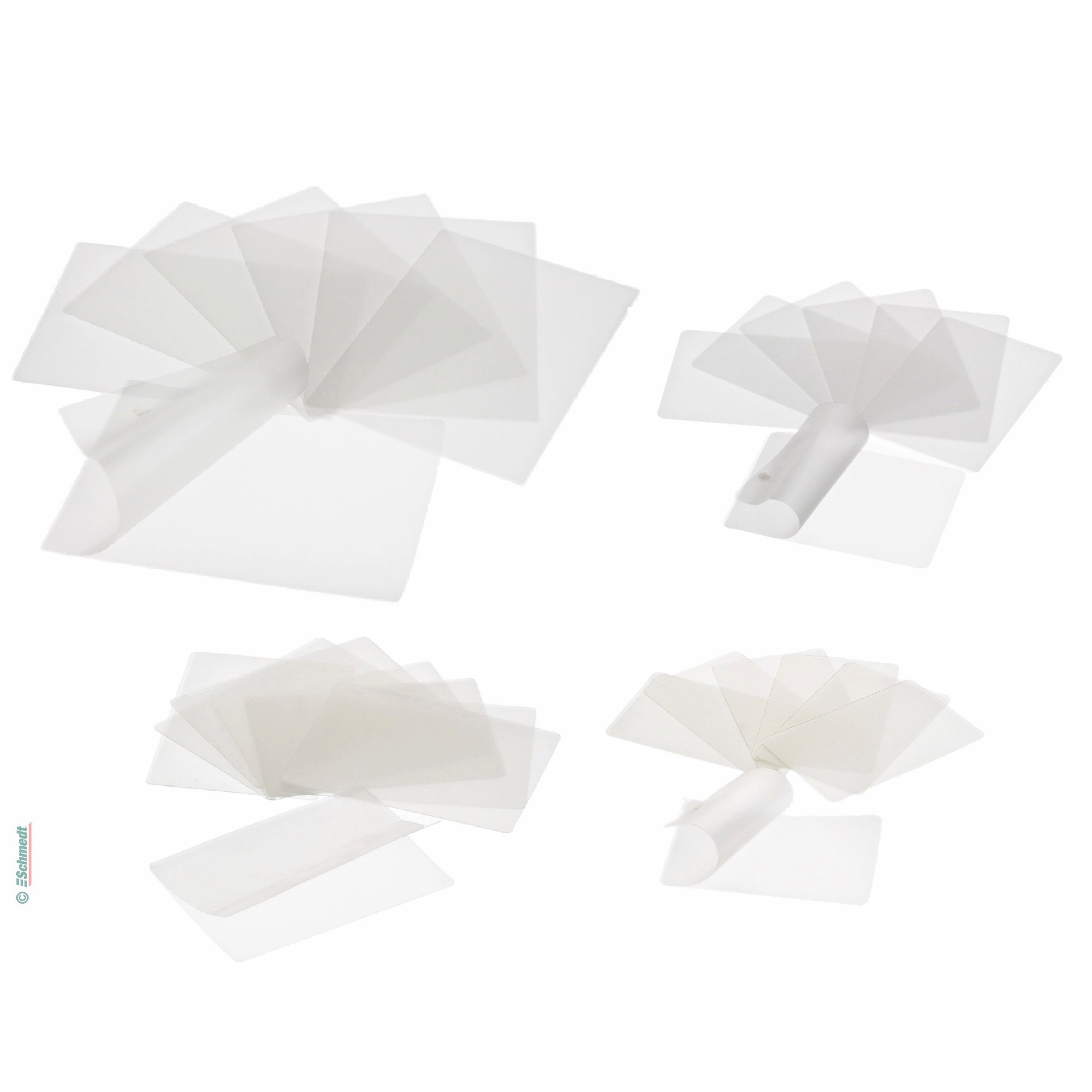 Laminating pouches, thin - Film thickness: 2 x 0.080 mm - » for heat-seal pouch laminators...