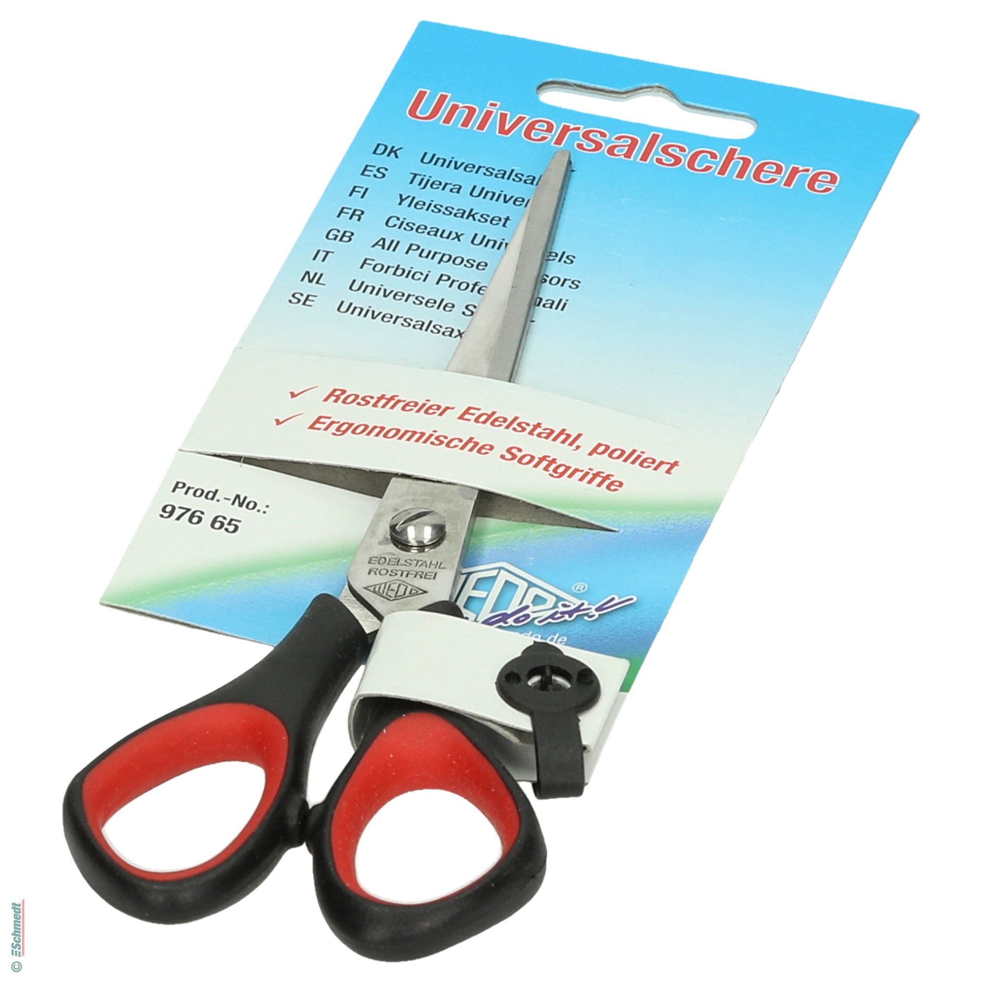 Tijeras universales - Largo total (en mm) 160 - Afilado para diestros... - imagen-1