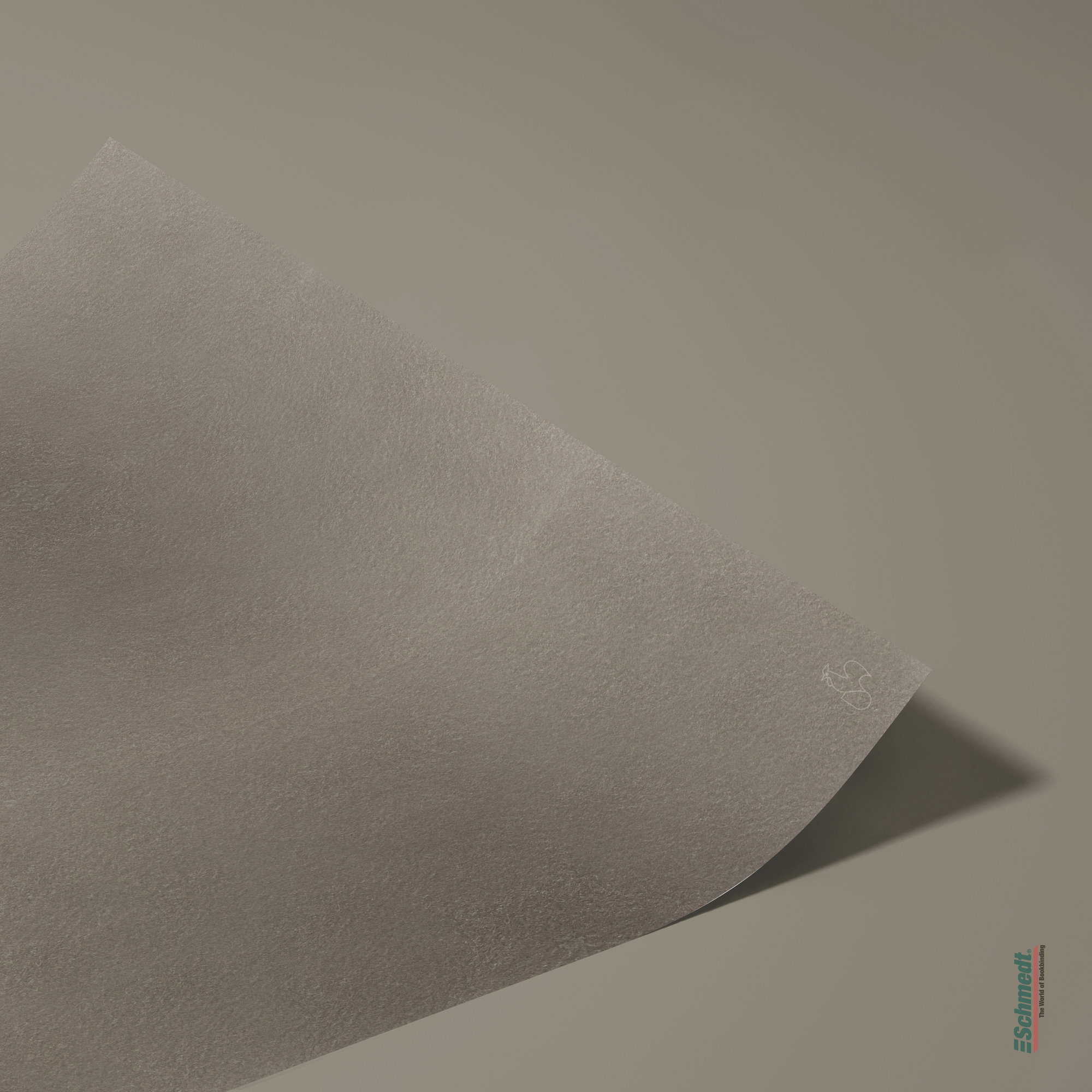 Ingres - papier à la cuve - Couleur 110 - gris souris - utilisé comme feuille de garde ou comme papier de couverture exclusif pour livres. A... - image-2