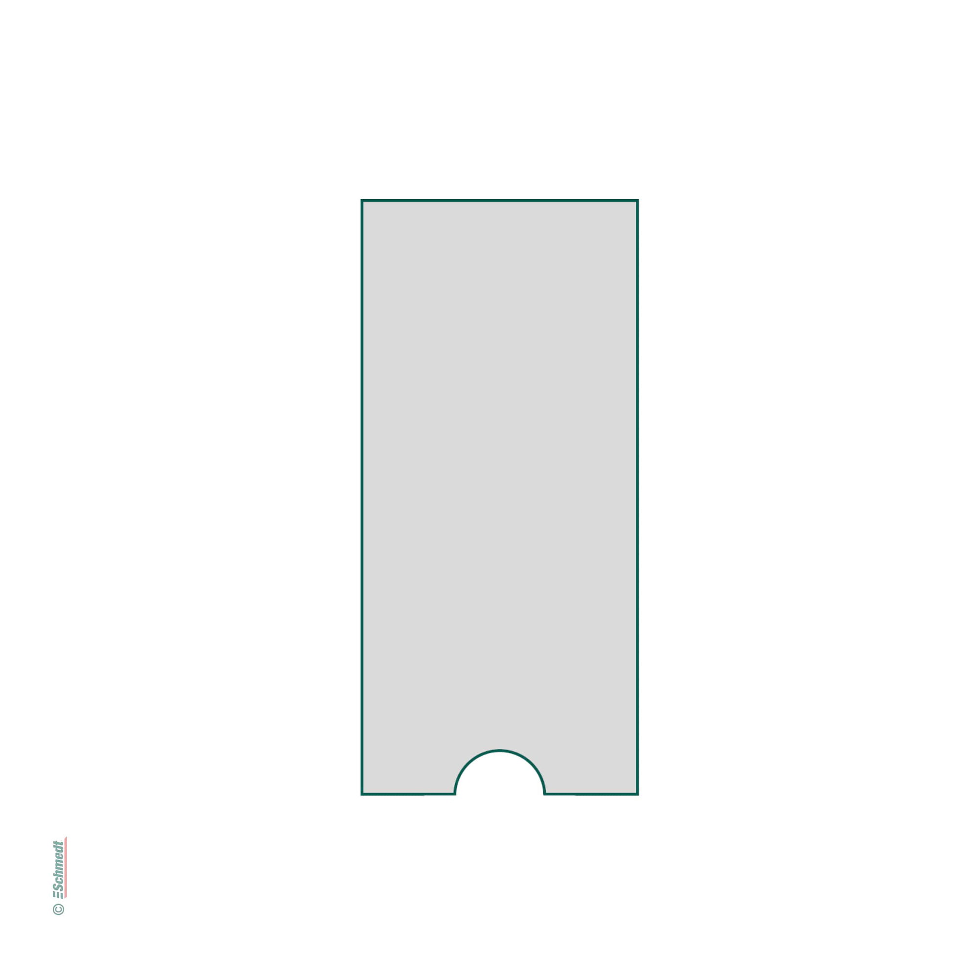Pochettes pour étiquettes de film transparent - Dimensions 35 x 75 mm - pour coller sur le dos de classeurs, d'étagères etc. à titre de marq...