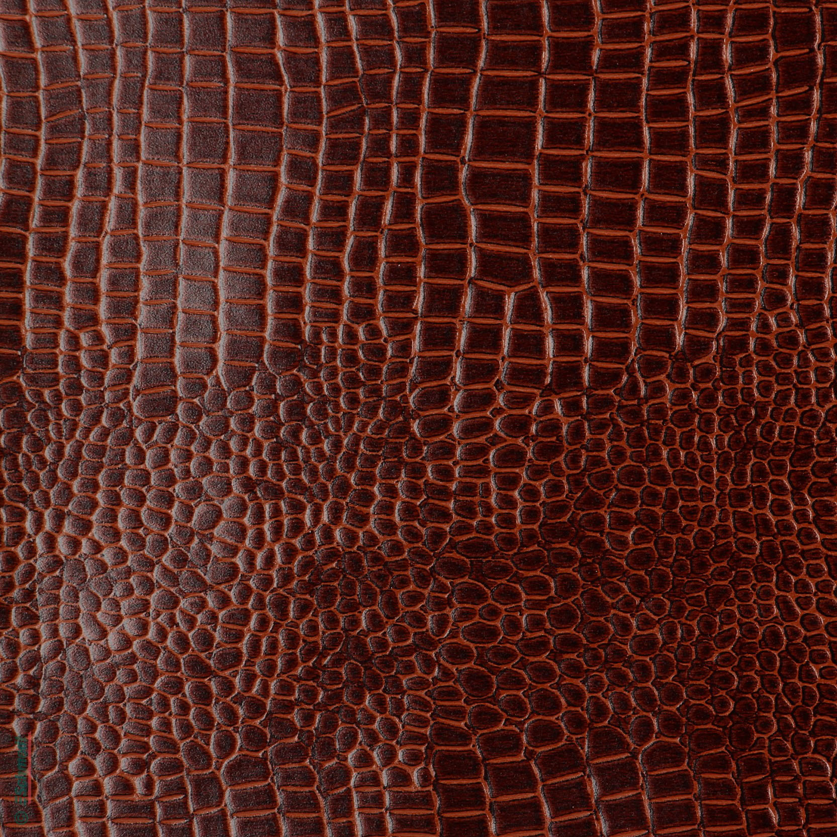 Papel con troquelado tipo "croco" - bicolor - Formato: 70 x 100 cm -  sentido de fibra longitudinal - papel cobertor para encuadernaciones d... - imagen-1