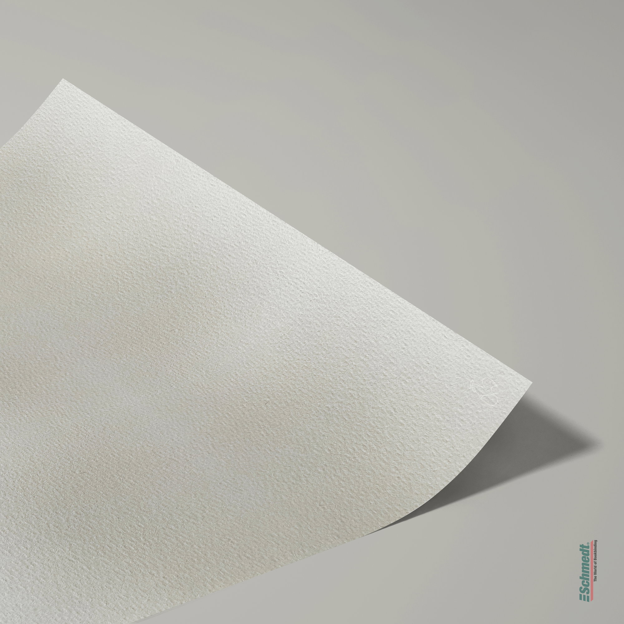 Ingres - papier à la cuve - Couleur 117 - gris moyen - utilisé comme feuille de garde ou comme papier de couverture exclusif pour livres. Ap... - image-2