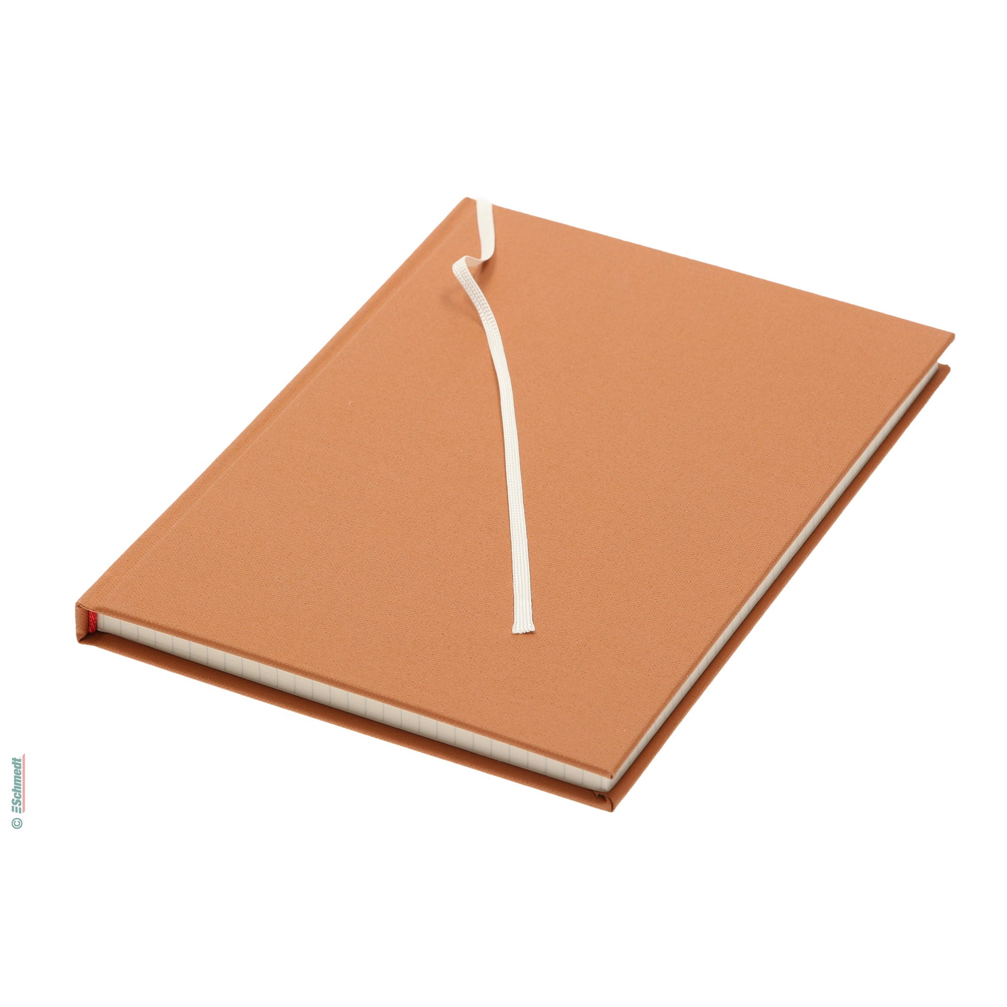 Ruban signet (marque-page) - Couleur 001 - blanc - Largeur (en mm) env. 4 - 5 - Longueur de rouleau (en m) 100 - est fixé à la tête d'un liv...