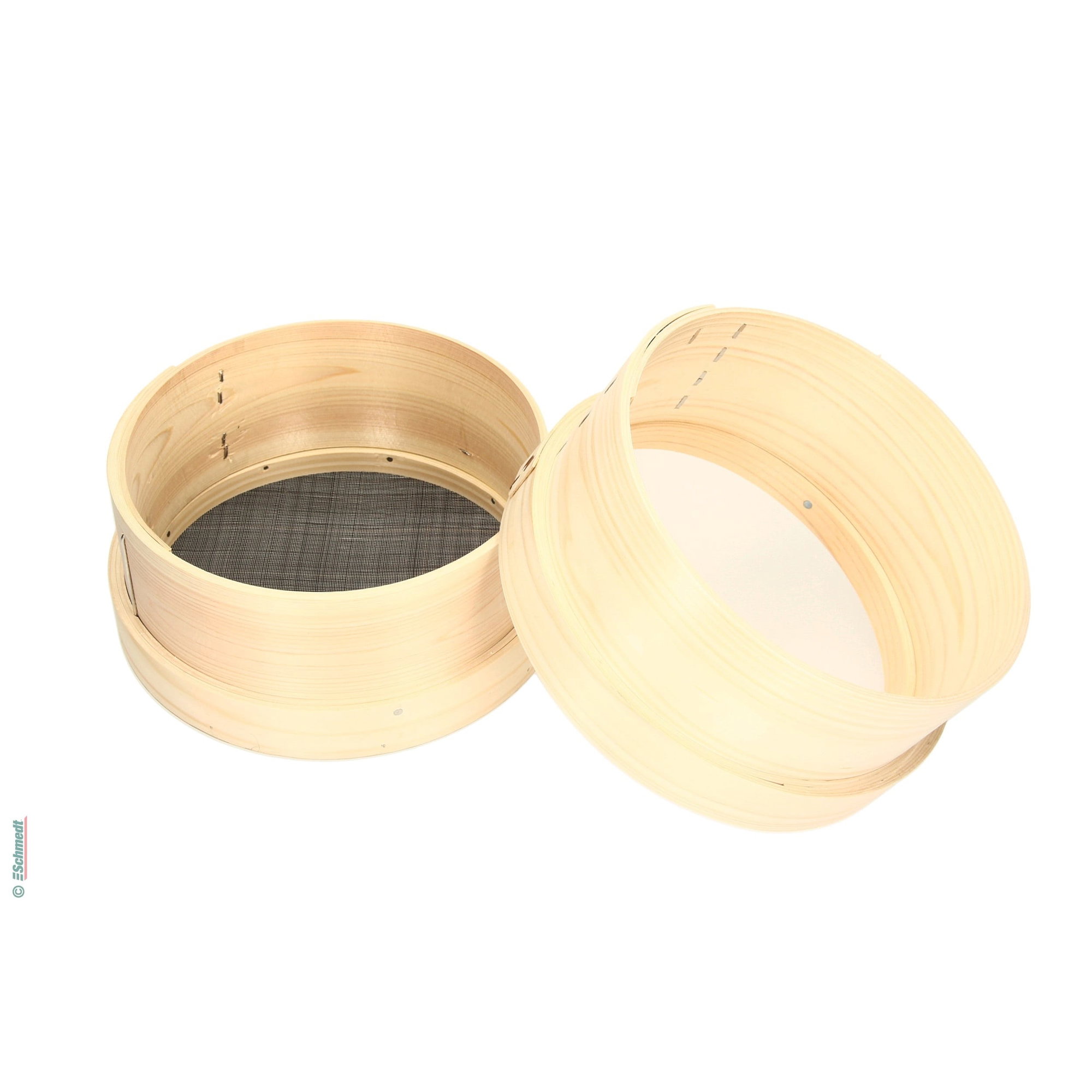 Colador de engrudo, de madera - Ø 24 cm - para la preparación de engrudo sin grumos...