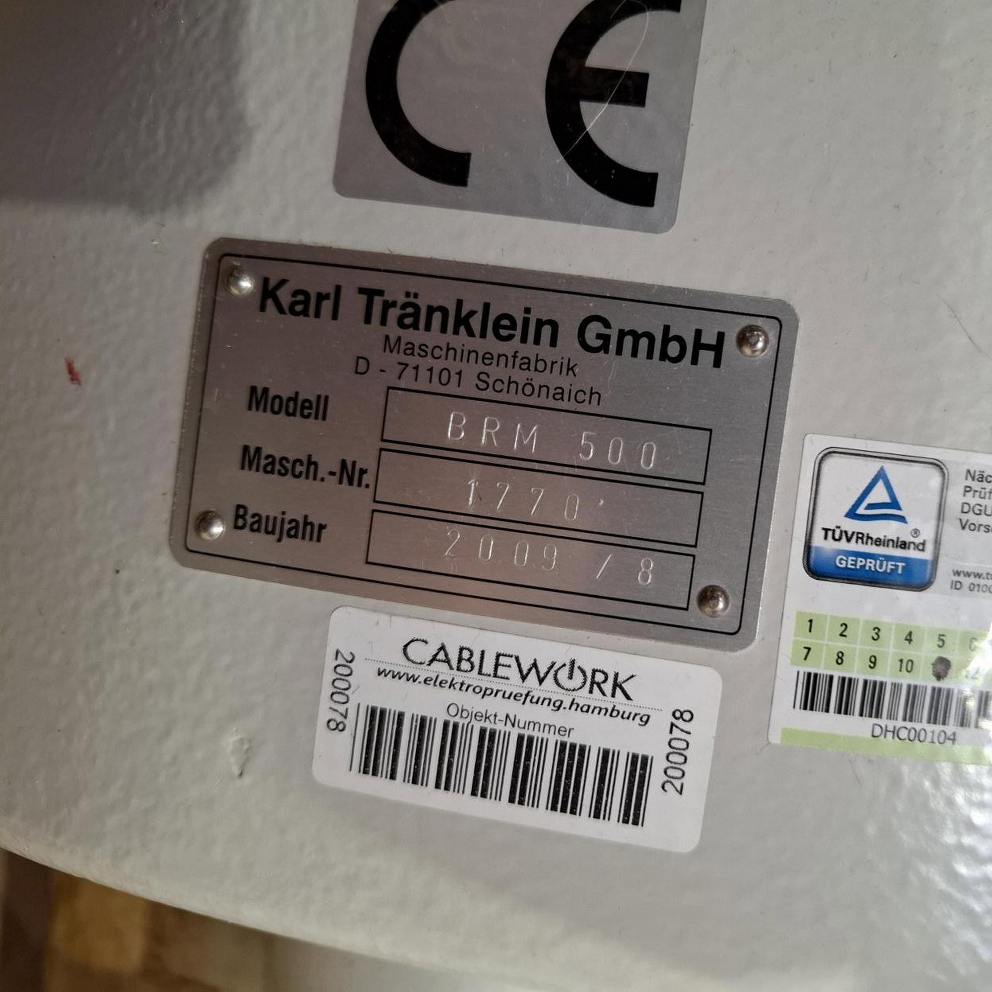 Buchblock-Rundemaschine - Gebrauchtmaschine - Typ: Tränklein BRM 500
S/N 1770 - Bj. 08/2009
Maschine zum Runden von fadengehefteten und kl... - Bild-2