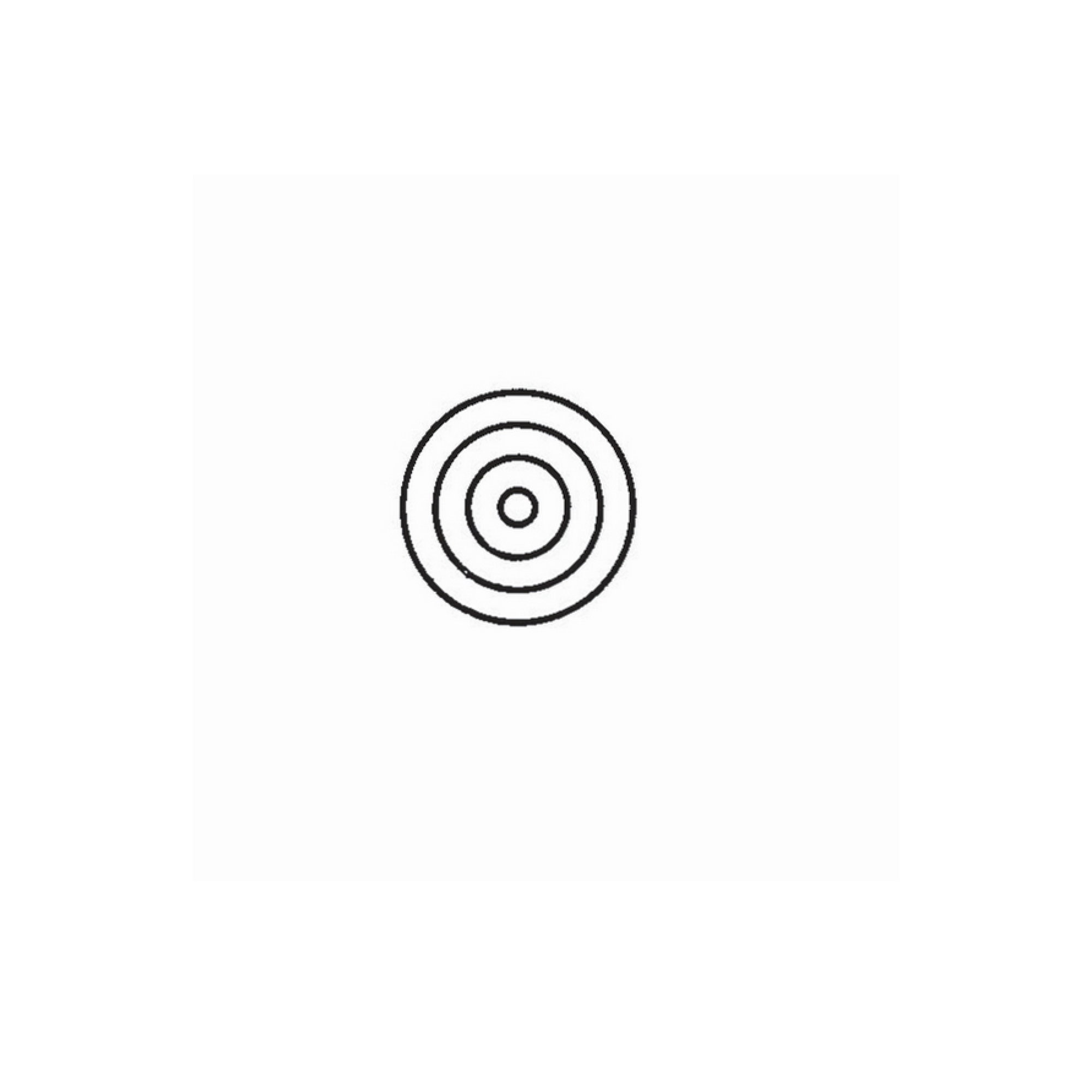 Jeu de fers à dorer circulaires en laiton - fers à plat à être utilisé dans un composteur - Application : pour la dorure de livres, etc. dan...