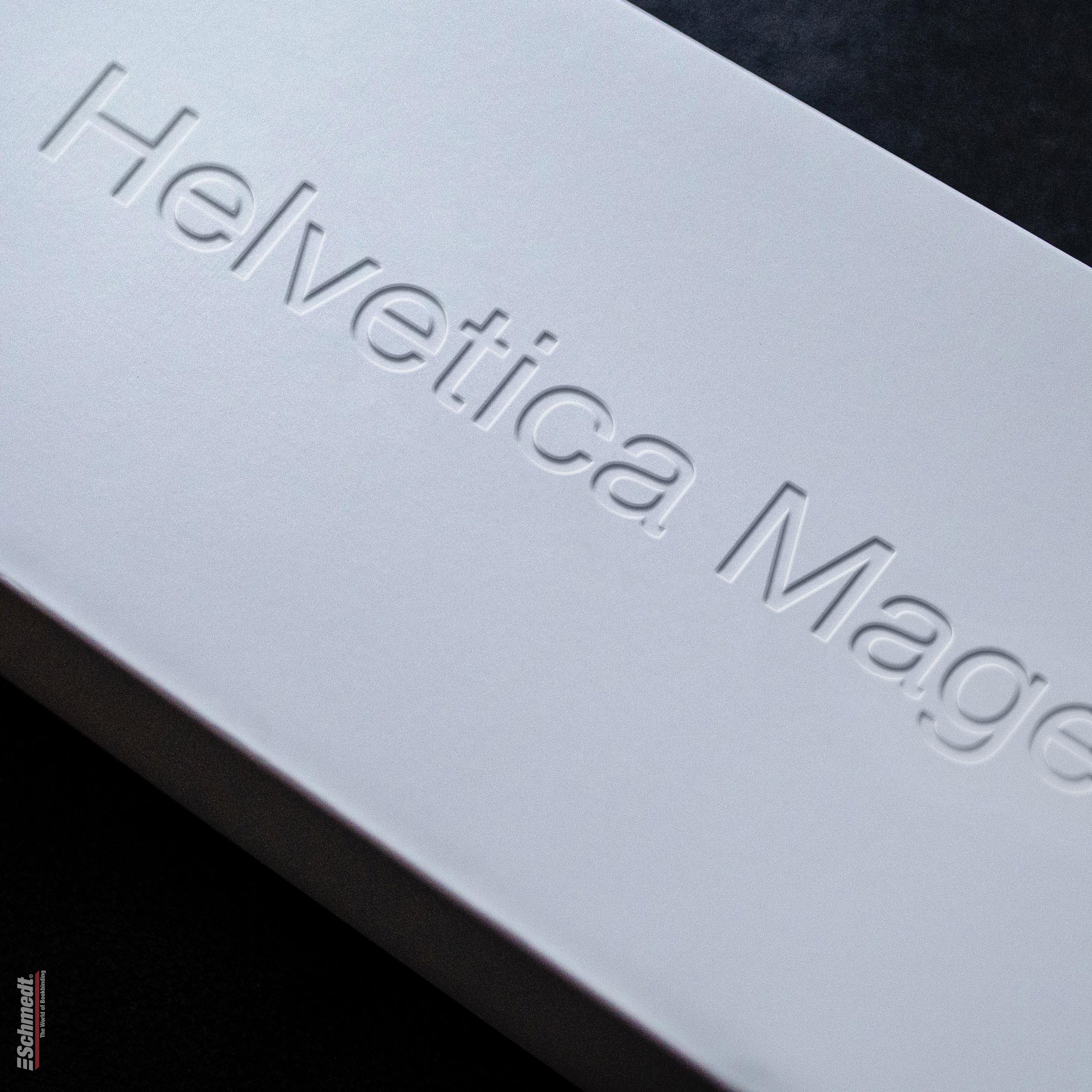 Haas-Schrift Helvetica Mager - Prägeschrift aus Zink-Aluminium - zum Einsetzen in einen Schriftkasten (manuell oder für Prägepressen) für di... - Bild-1