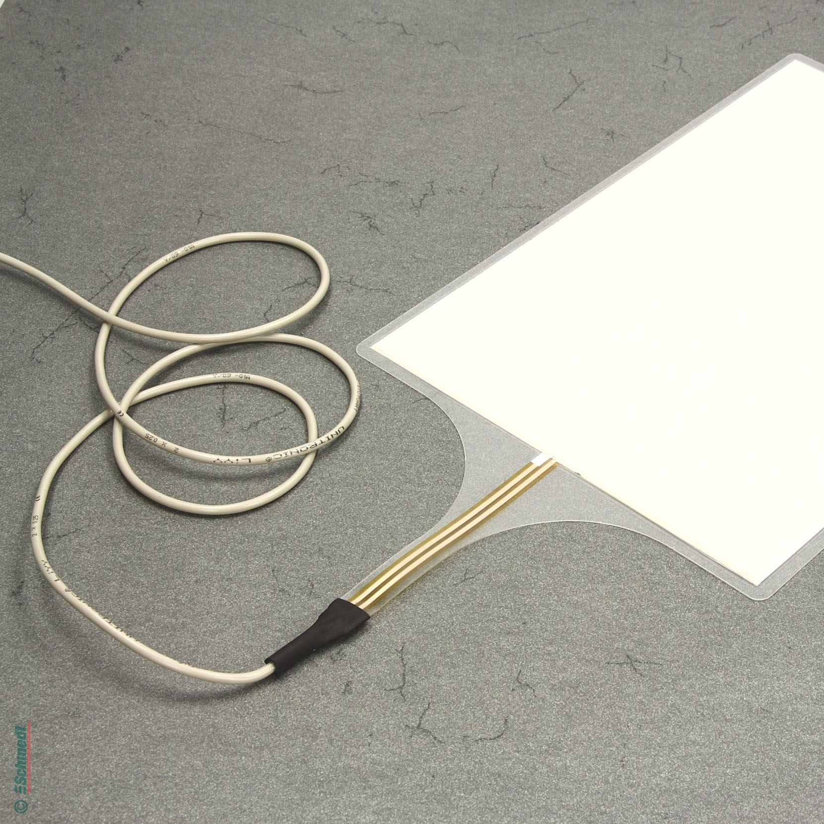 Film luminoso, blanco - set con invertidor - Film electroluminiscente - para restauración de papel (por ejemplo en libros encuadernados). Re... - imagen-2