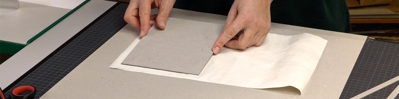 Tutorial DIY Buchdecke