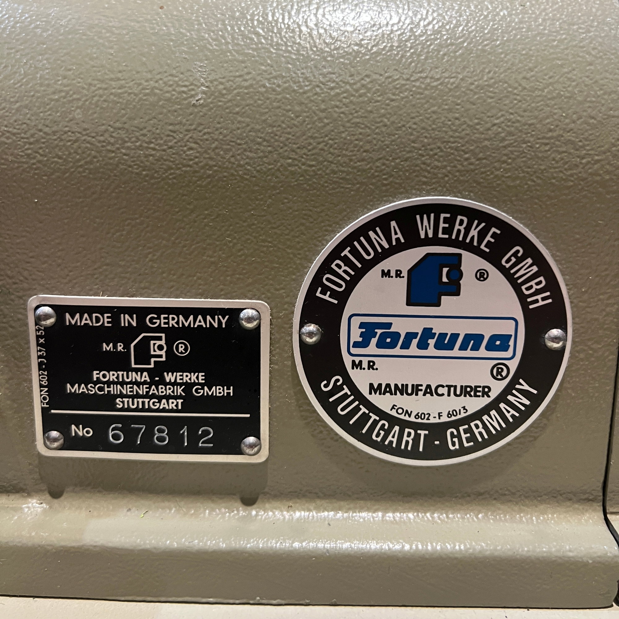 Leather-paring machine Fortuna - Second-hand machine - S/N 67812

Second-hand machine with functional test, but without electrical protoco... - image-3