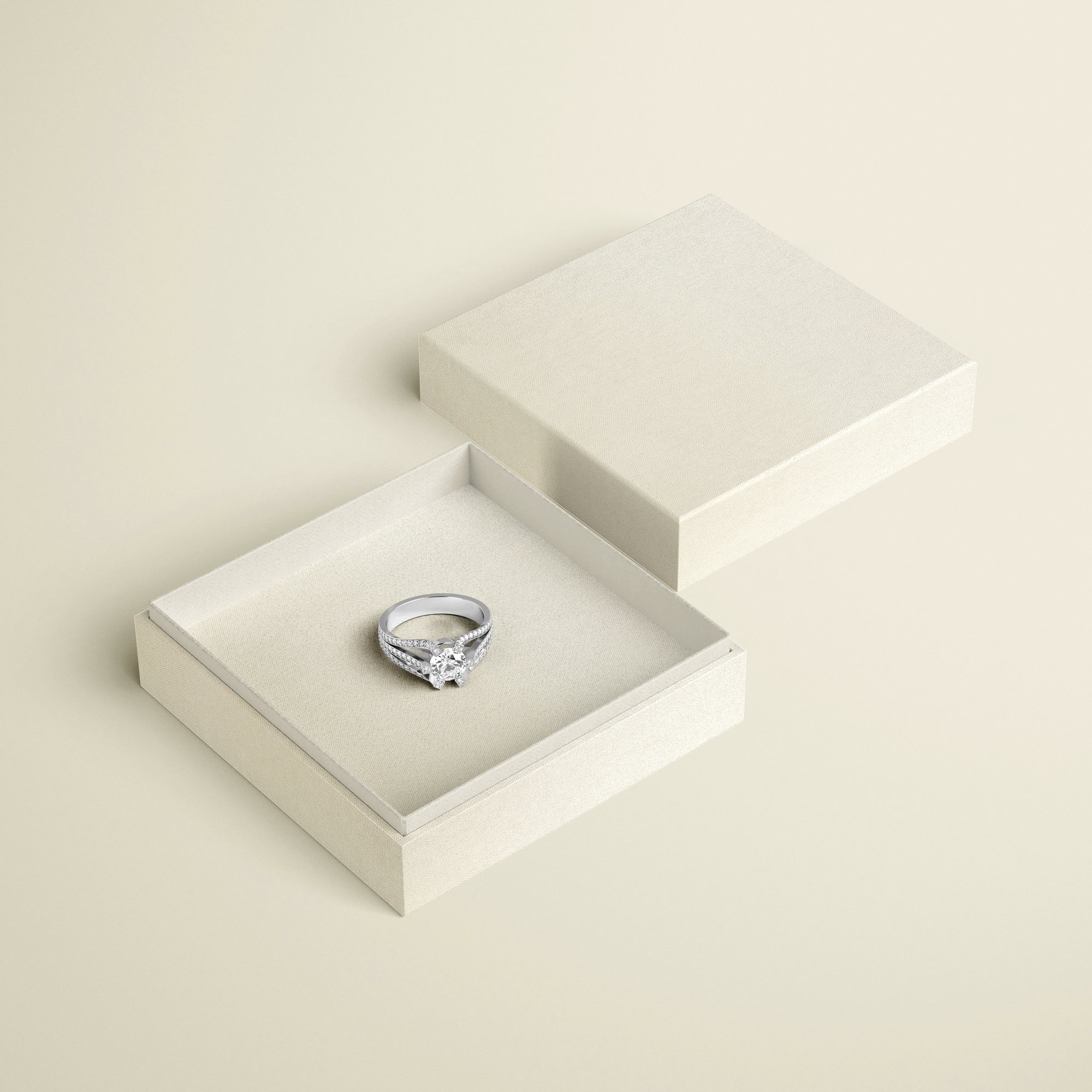 Englisch Buckram Metallic • Buchleinen - Farbe 6657 - perle - Anwendungen: für Bucheinbände, Speisekarten, Notizbücher, Ordner etc.... - Bild-2