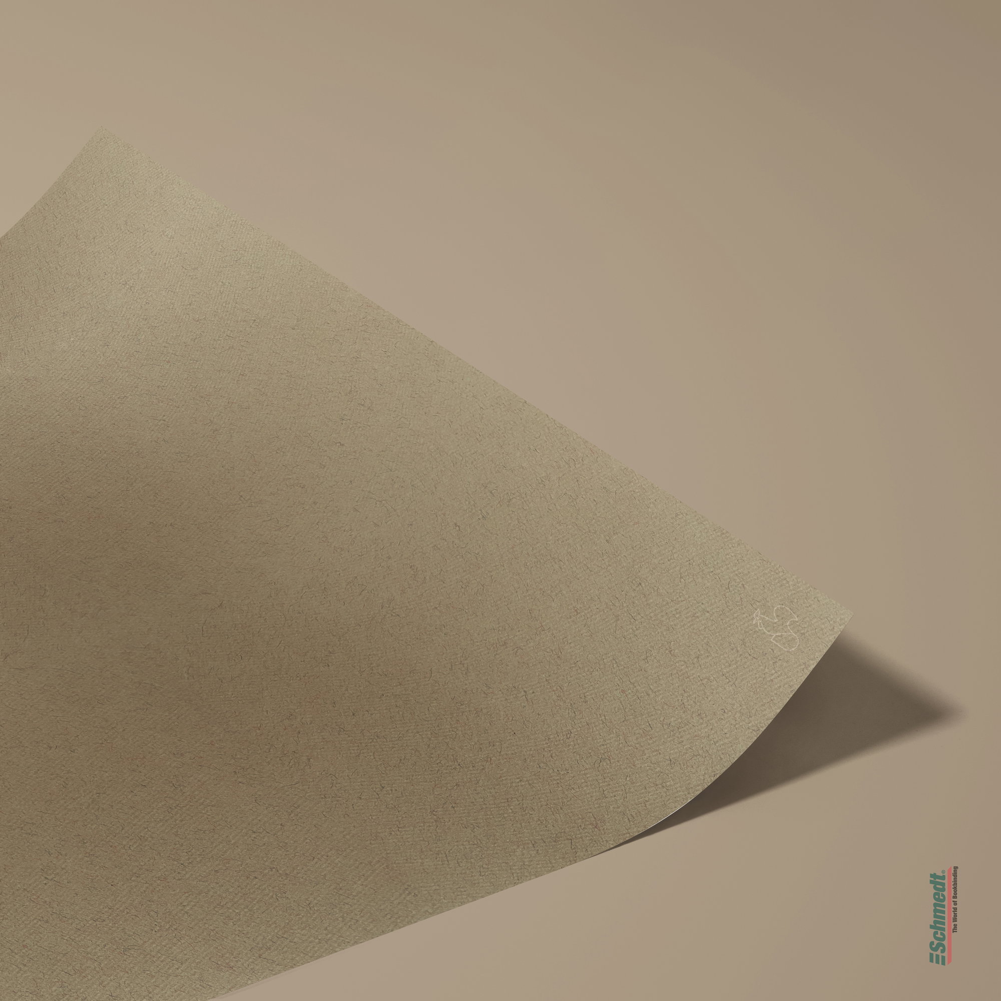 Ingres - papier à la cuve - Couleur 108 - marron - utilisé comme feuille de garde ou comme papier de couverture exclusif pour livres. Approp... - image-2