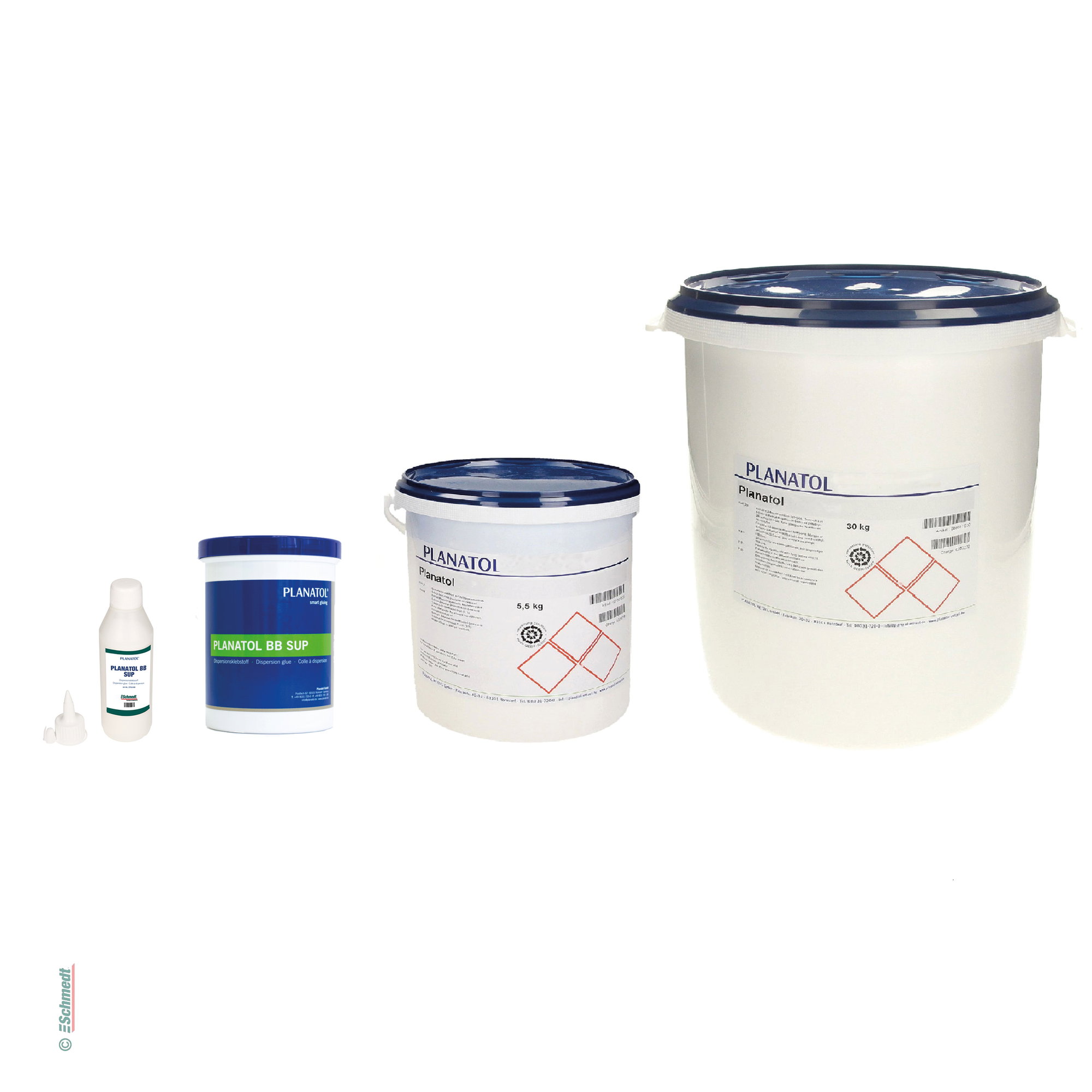 Planatol BB superior - Dispersionsklebstoff für die Klebebindung - für manuelle und maschinelle Klebebindung. Besonders geeignet für Kunstdr...