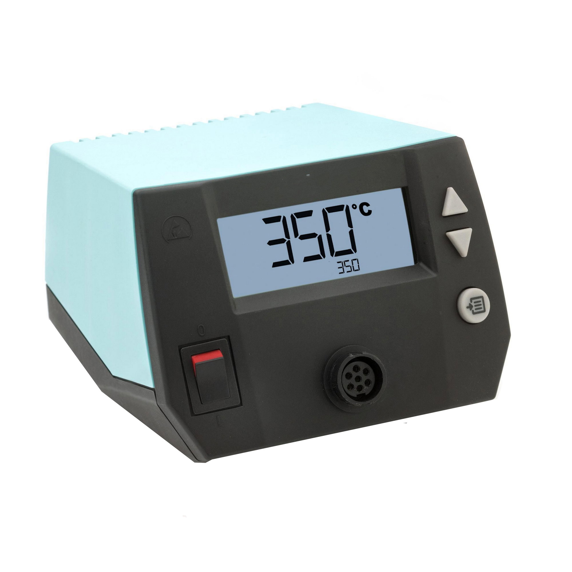 Hot spatula Type WE • Demo device - with digital temperature control - for irons # 0 - 9 - with shoes # 0 - 2 for paper conservation as poli... - image-2