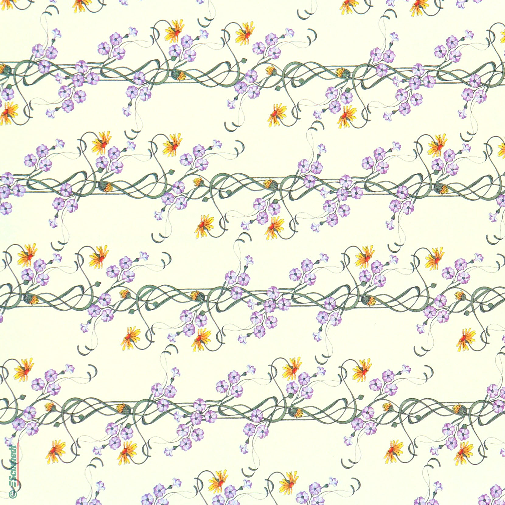 033 - Zarcillo de flores silvestres