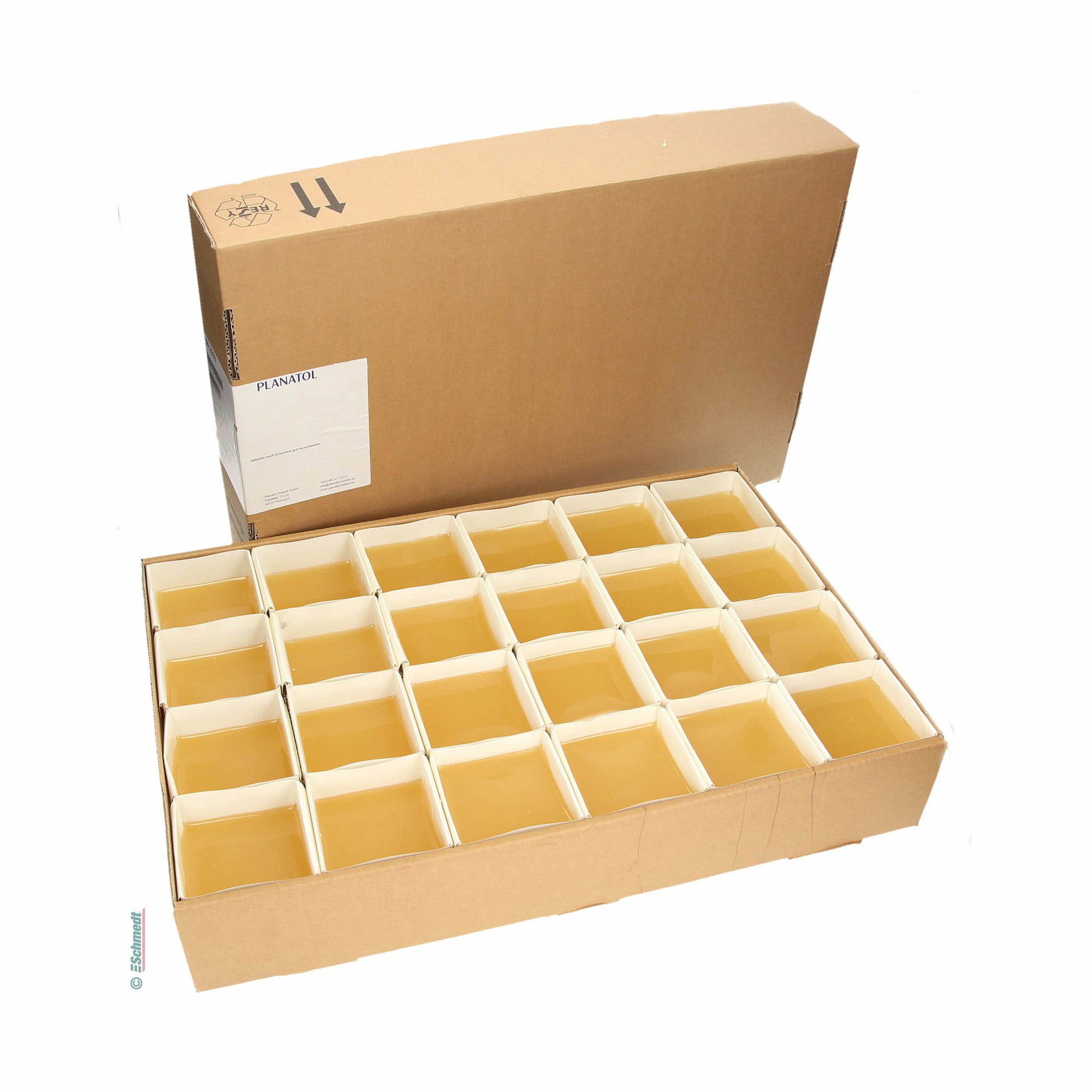 Planatol HM 2959 - Cola termofusible - cubos plastificados en cartones de 12,5 kg - encolado lateral en máquina perfect binder... - imagen-1