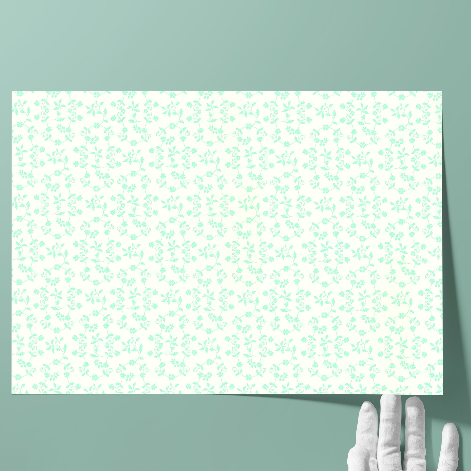 Buntpapier, geprägt | Flächengewicht: 120 g/m² - bedrucktes Papier als Bezugspapier für Bücher, Schachteln, Boxen, Verpackungen, Origami, Sc... - Bild-2