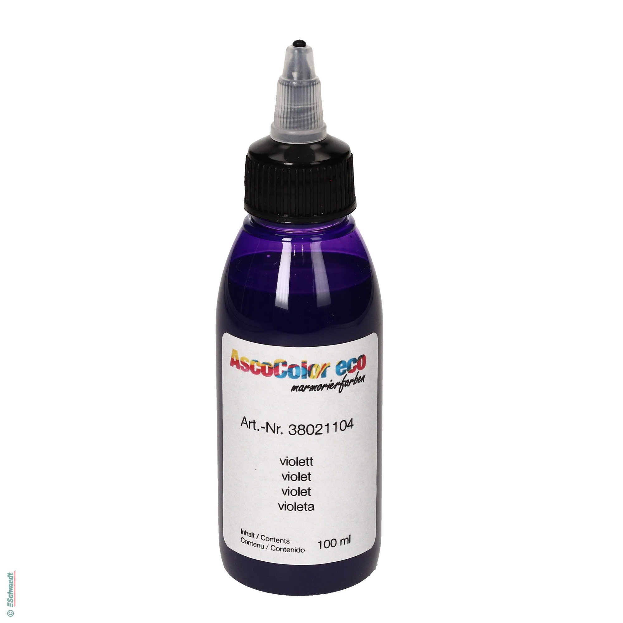 AscoColor eco - peinture à marbrer - Couleur 104 - violet - Conditionnement Bouteille / 100 ml - pour créér papiers marbrés.

Veuillez agi...