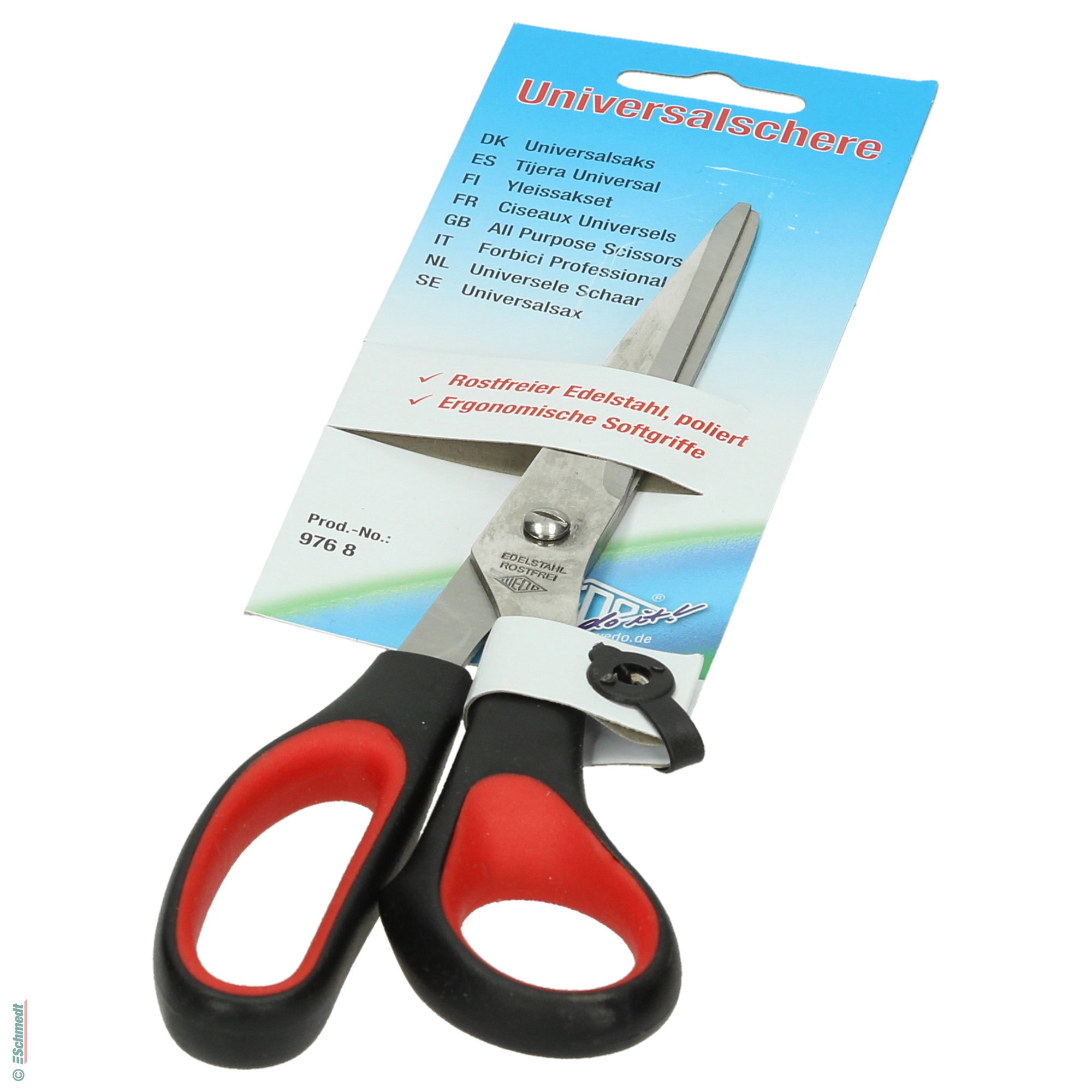Tijeras universales - Largo total (en mm) 210 - Afilado para diestros... - imagen-1