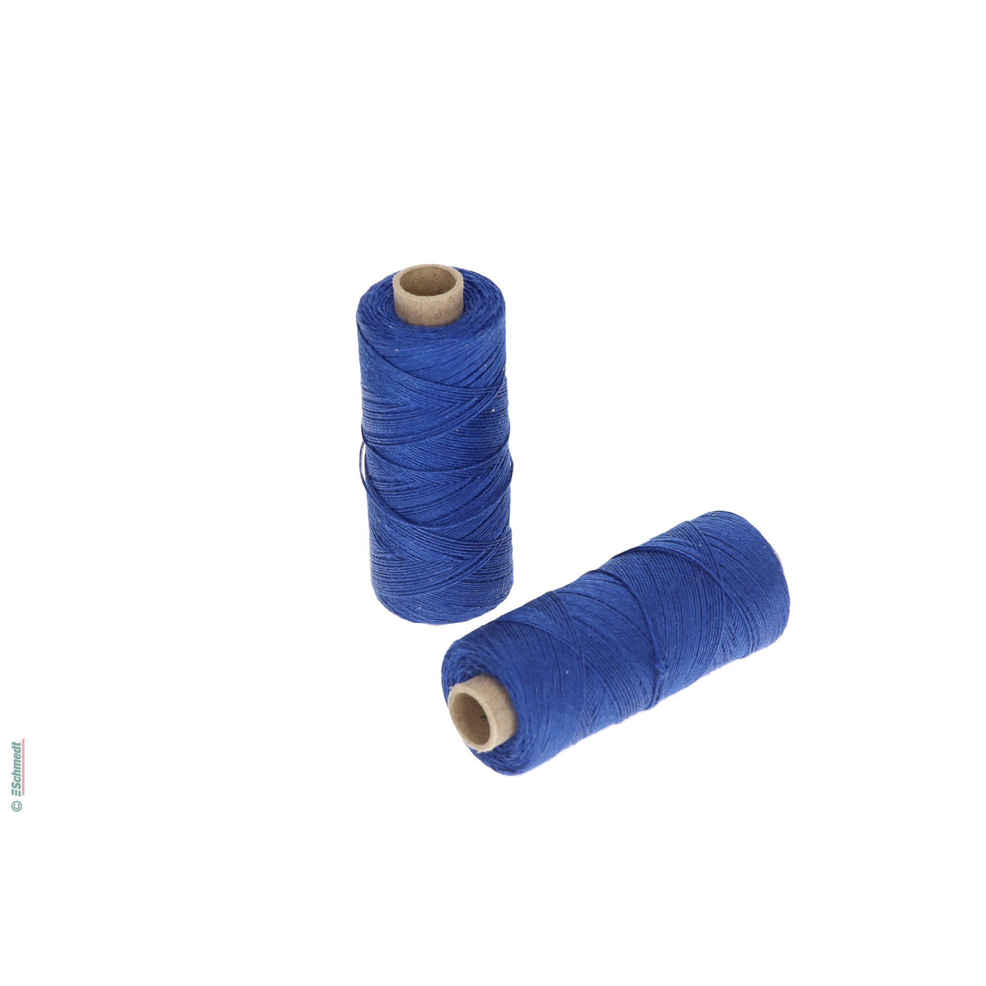 Hilo para coser a mano | de colores - Tamaño 18/3 - aprox. 0,55 mm - Color 51 - azul oscuro - para el cosido con hilo manual...