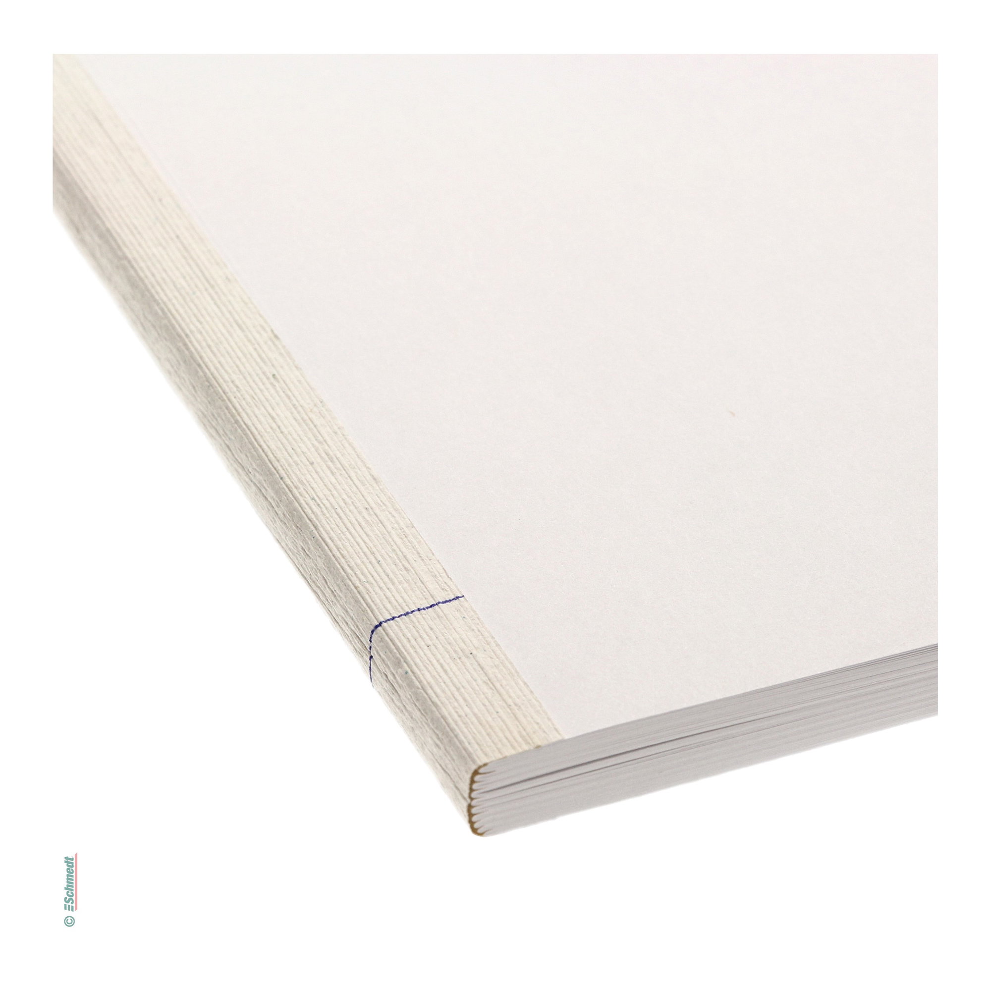 Book block blanks - sewn back, reinforced with crepe paper - Blank (empty) book block to make notebooks, diaries, visitor's books, books of ... - image-3