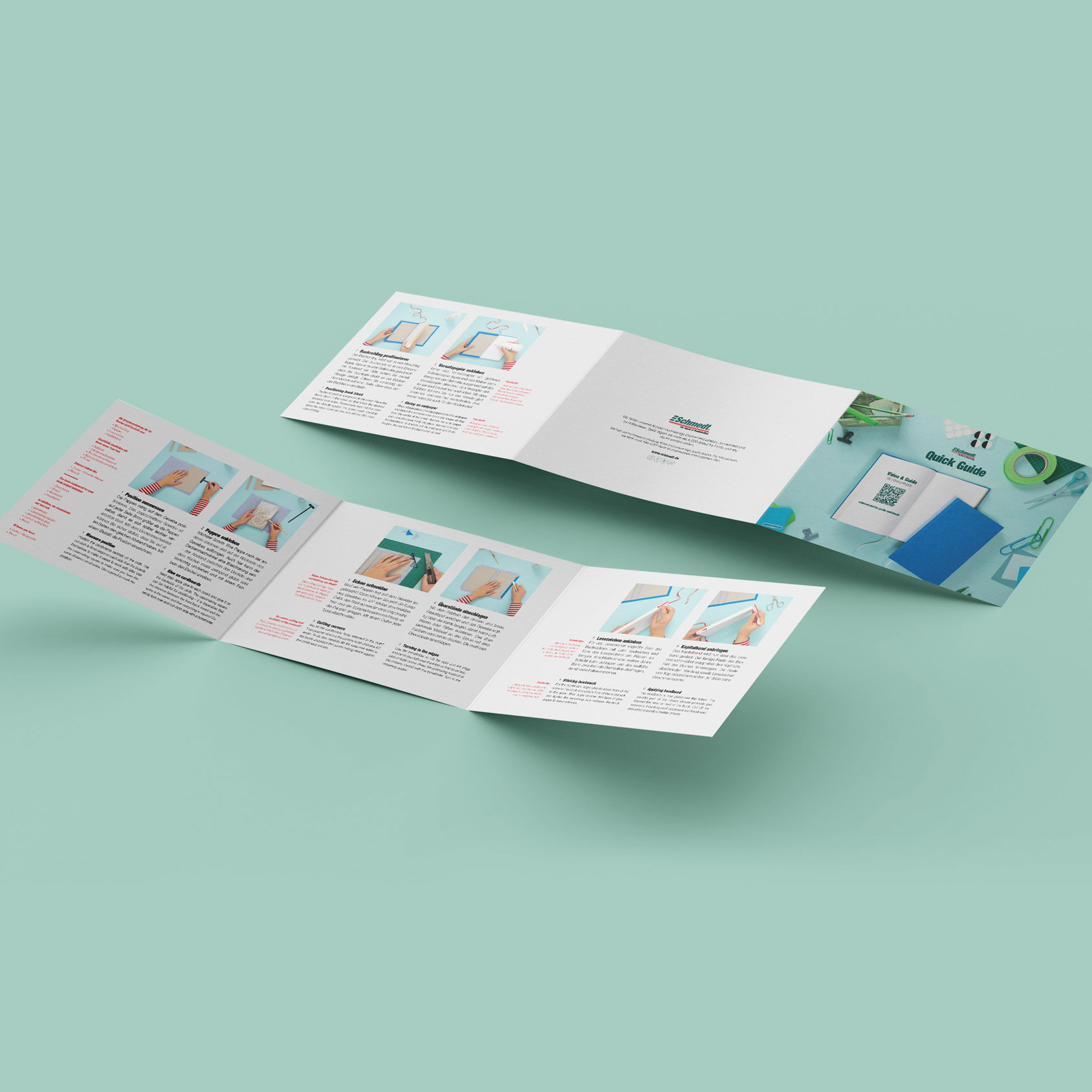 DIY Notizbuch Material Set - Notizbuch zum selber binden - Tagebuch, Reiseerinnerungen, Rezepte-Sammlung, tägliche Aufgaben oder als Geschen... - Bild-1