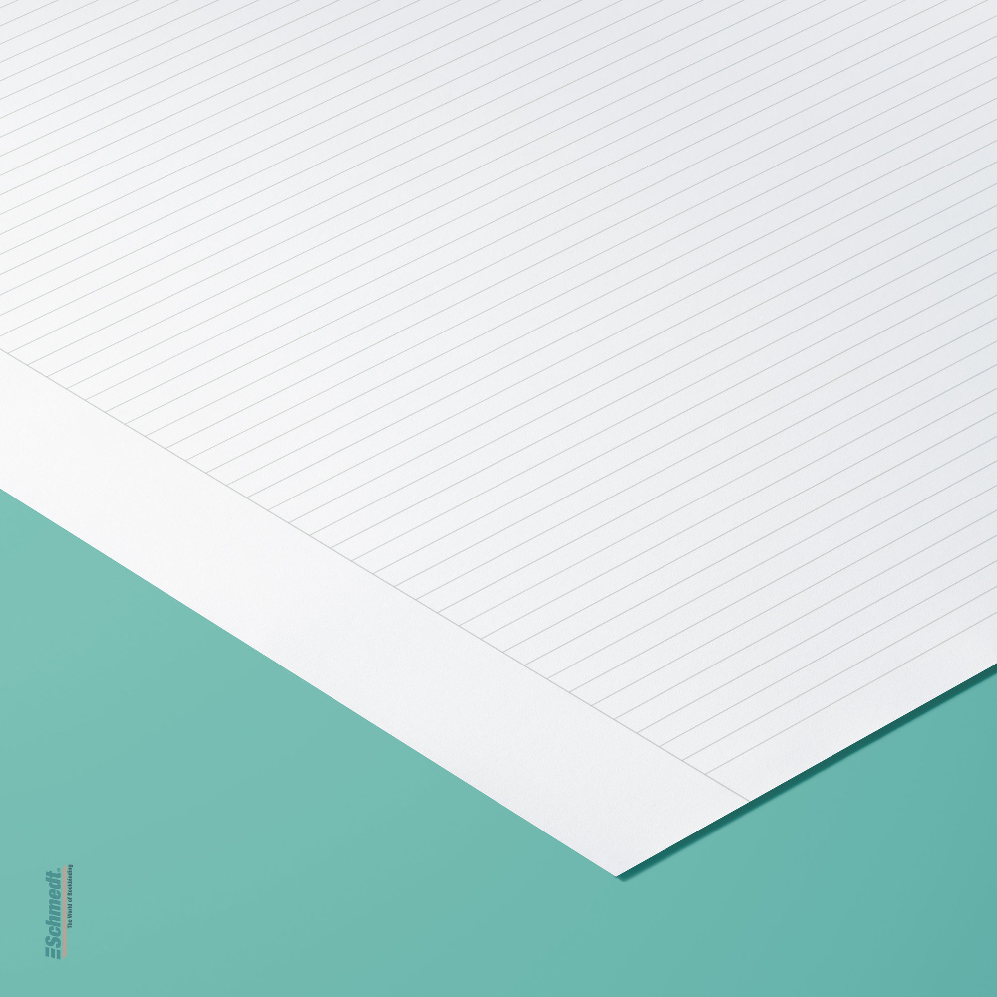 Papel ministro - Impresión rayado con margen - Formato 420 x 297 mm - Sentido de la fibra transversal - para confeccionar blocs de notas, pl... - imagen-2