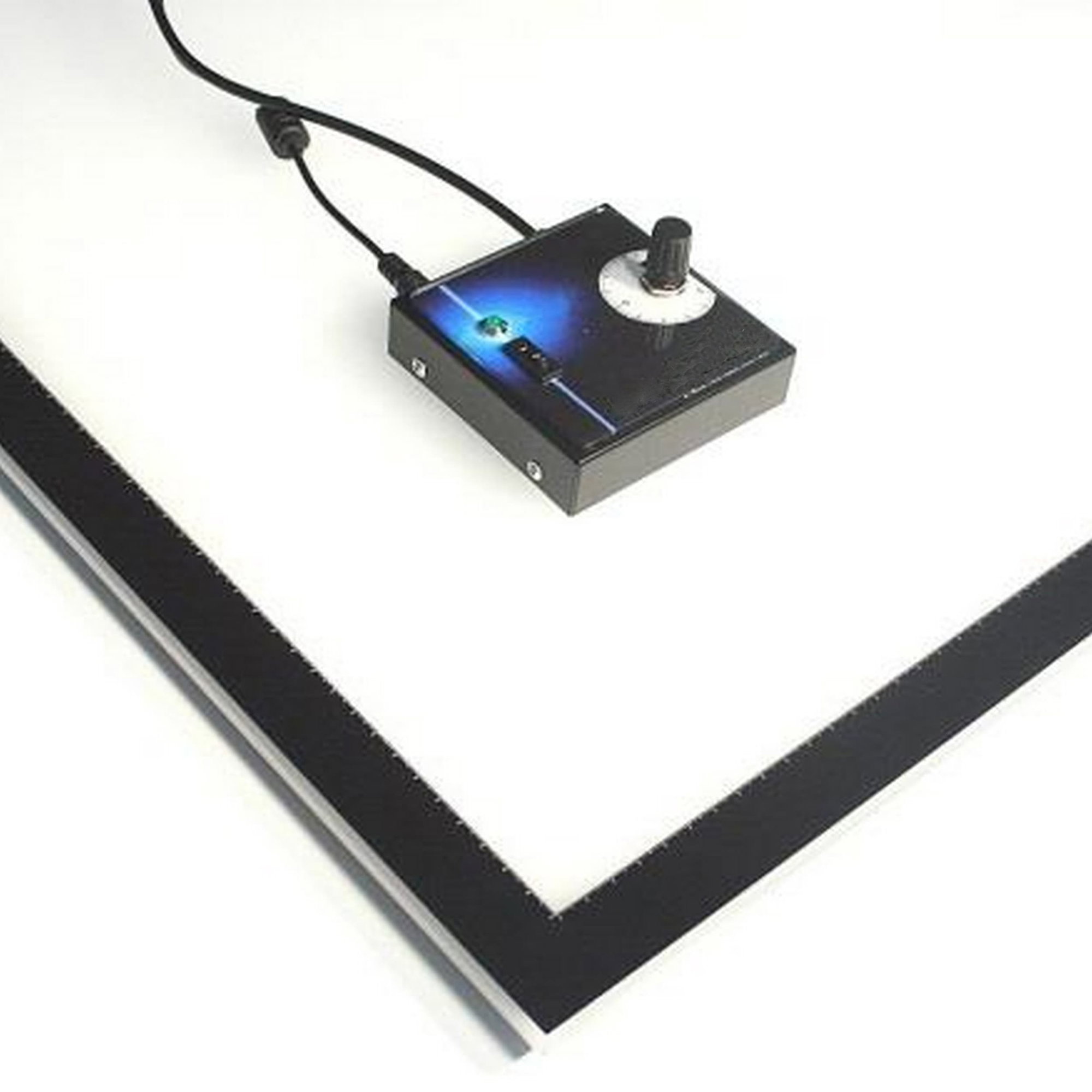Atril de luz LED "Professional XL" - Mesa de luz LED extra grande - para ver la marca de agua de un libro o el fondo de las reparaciones, ve... - imagen-2