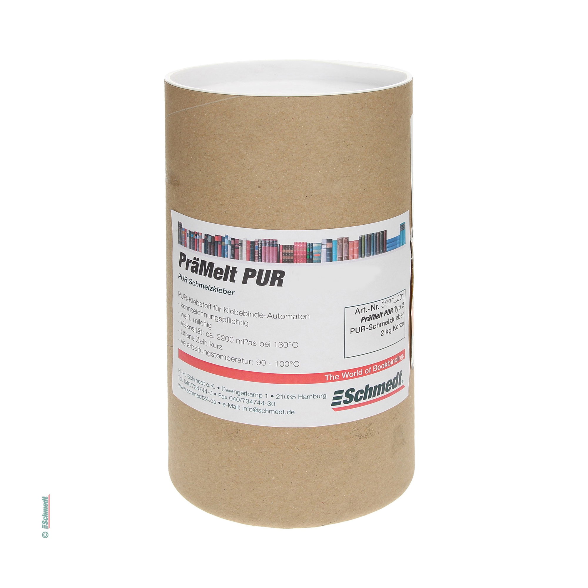 PräMelt PUR 3317 BR - Cola PUR para pegado automático - PräMelt PUR 3317 es un hotmelt de PU reactivo con tiempo abierto medio. Además de pe...