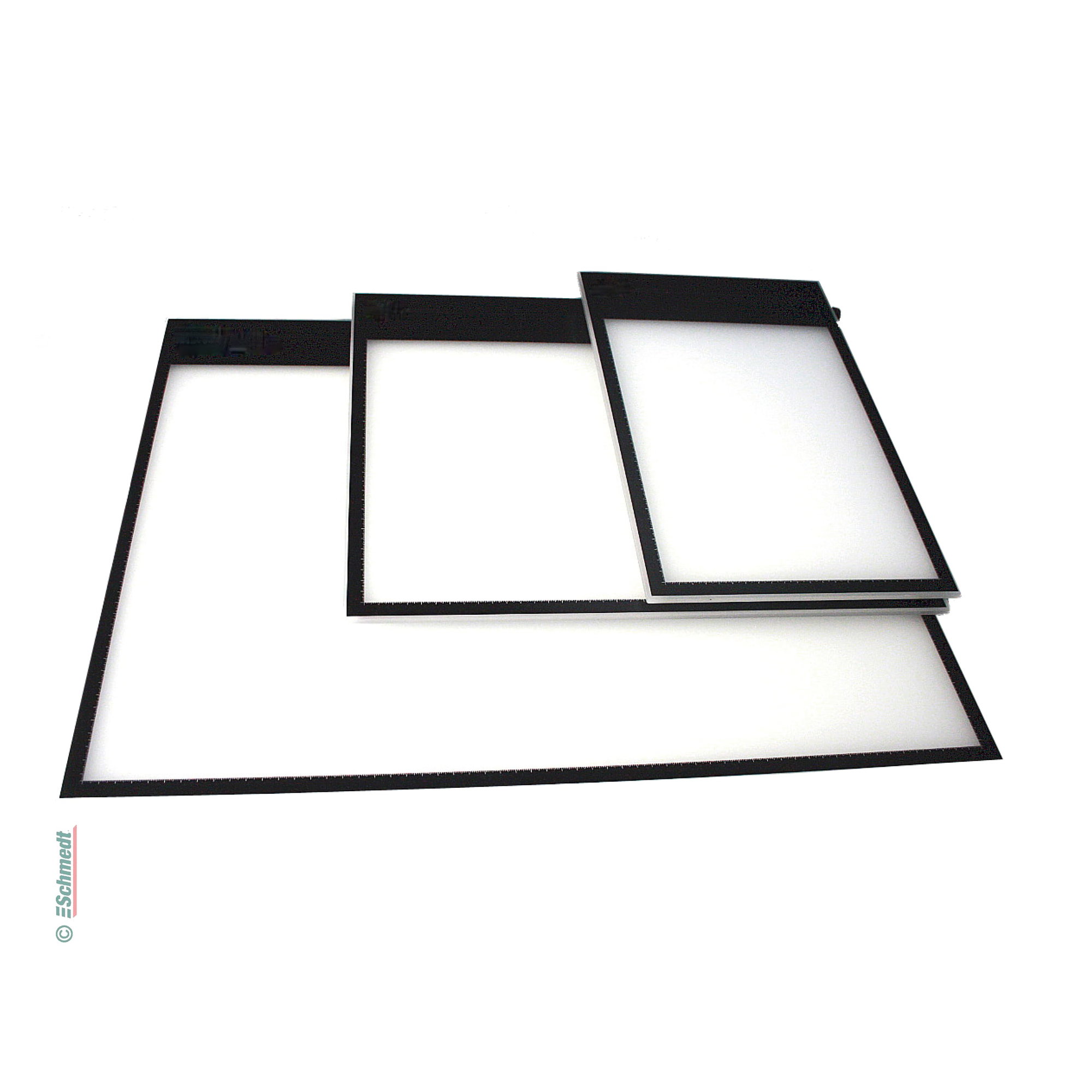 Atril de luz LED "Professional" - atenuable de 0 - 100 % por medio de botón - para ver la marca de agua de un libro o el fondo de las repara...