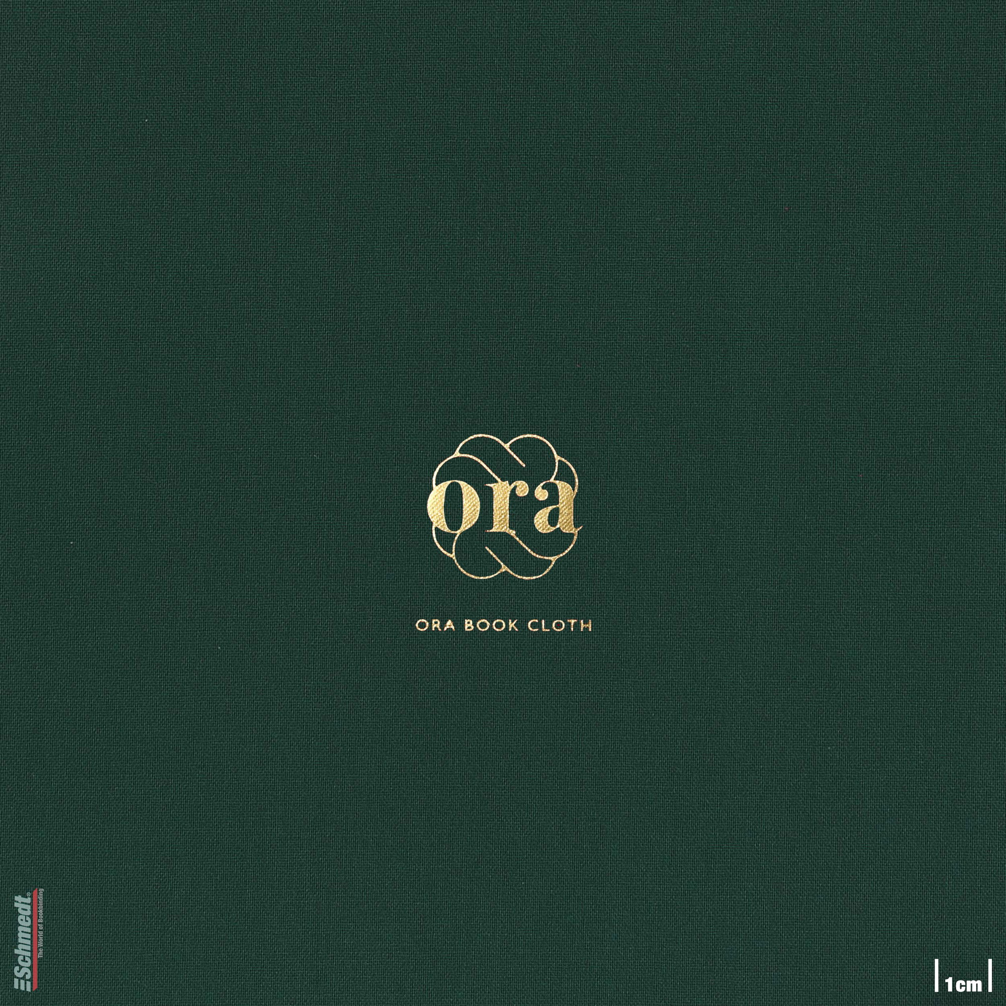 Ora • Buchleinen - Farbe 010 - dunkelgrün - Anwendungen: für Bucheinbände, Notizbücher, Ordner, Mappen, Schuber, Kästen, Schachteln, Etuis, ... - Bild-2