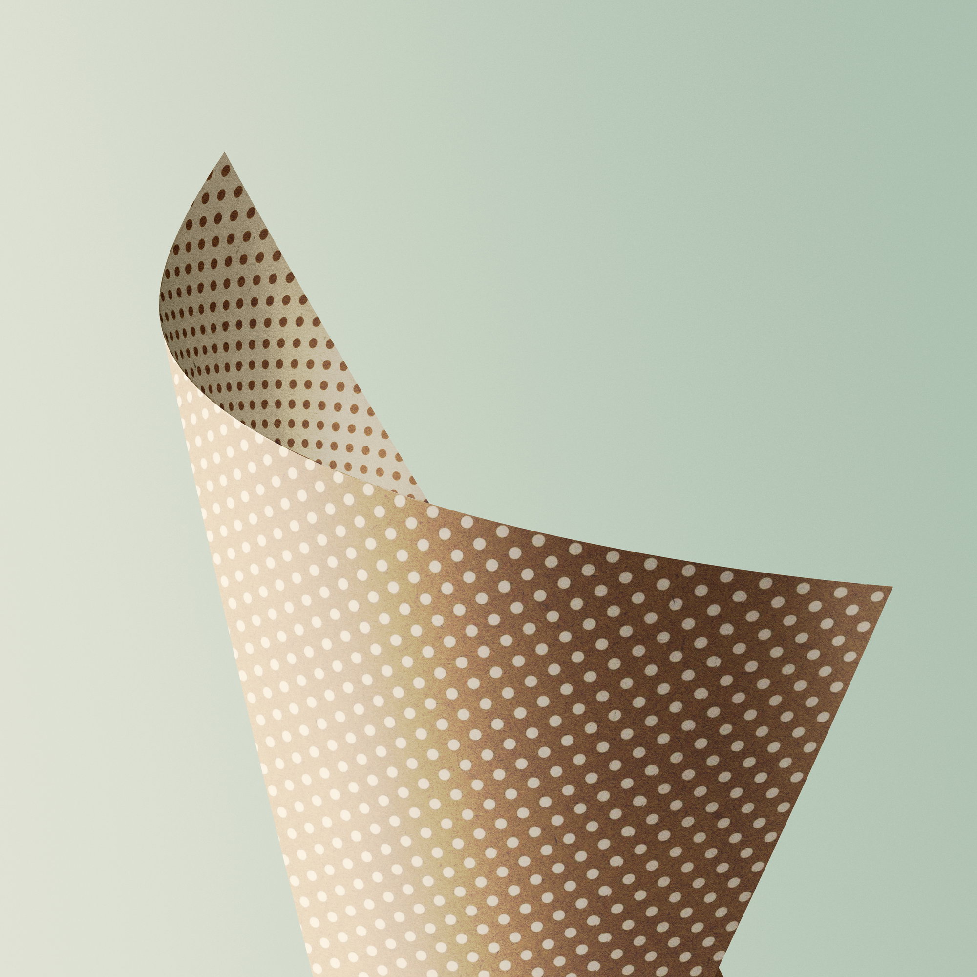 001 - Diseño de puntos dorado