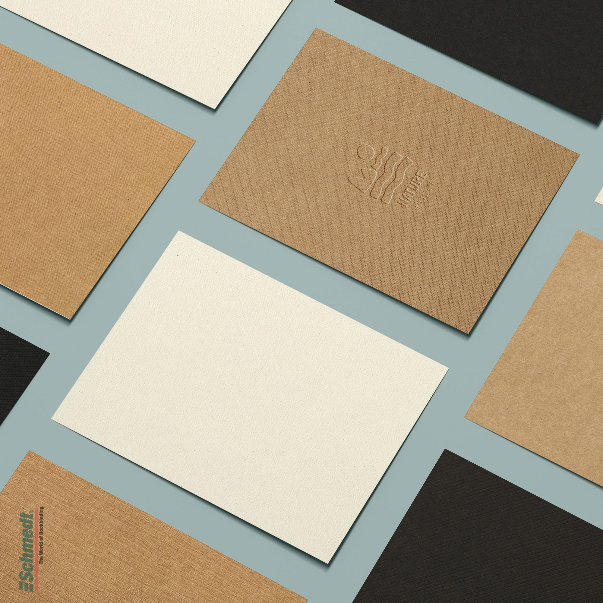 Papel natural - Papel sin recubrimiento con tacto natural. - Aplicación: papel de recubrimiento para libros, folletos, catálogos, cajas, emb... - imagen-1