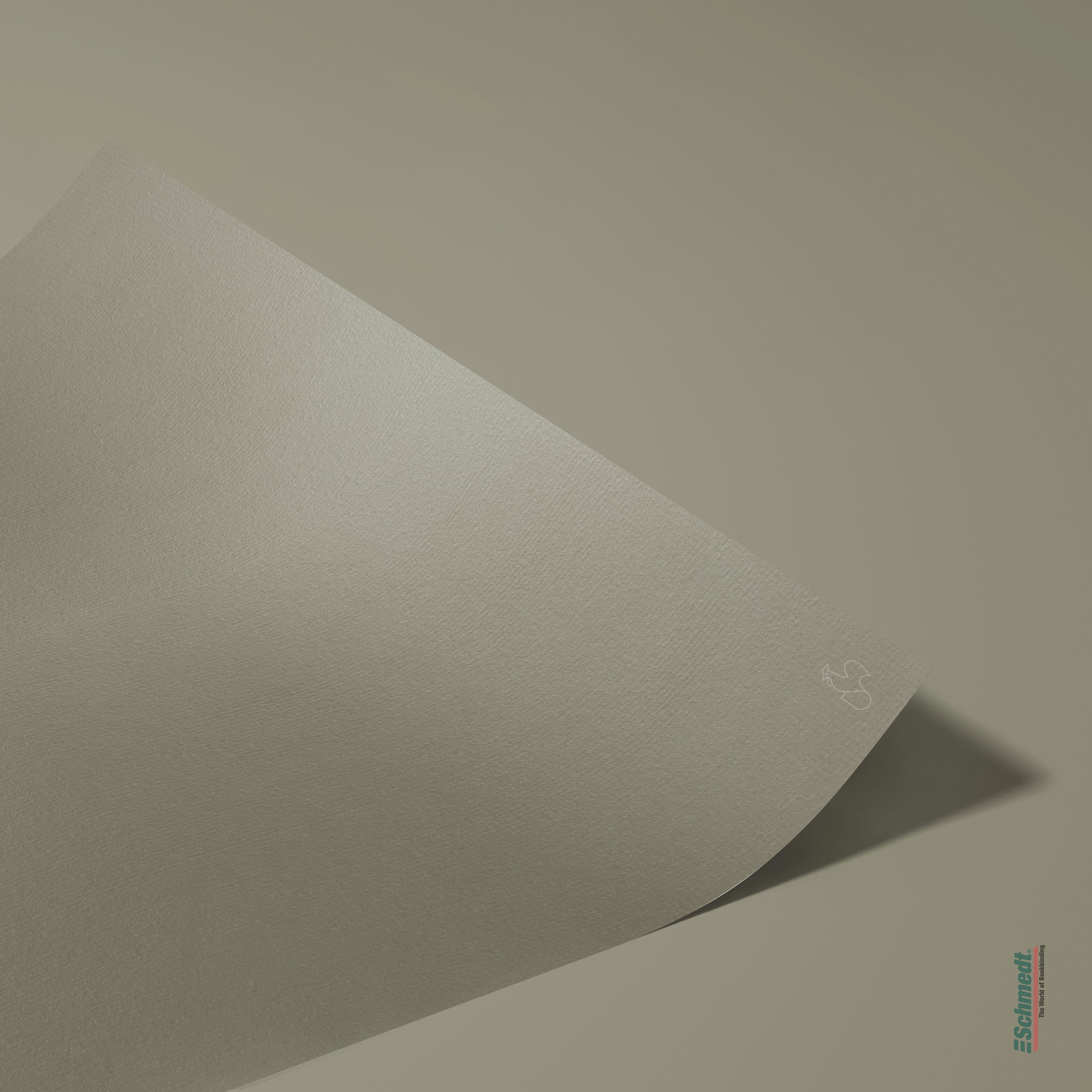 Ingres - papier à la cuve - Couleur 111 - gris - utilisé comme feuille de garde ou comme papier de couverture exclusif pour livres. Appropri... - image-2