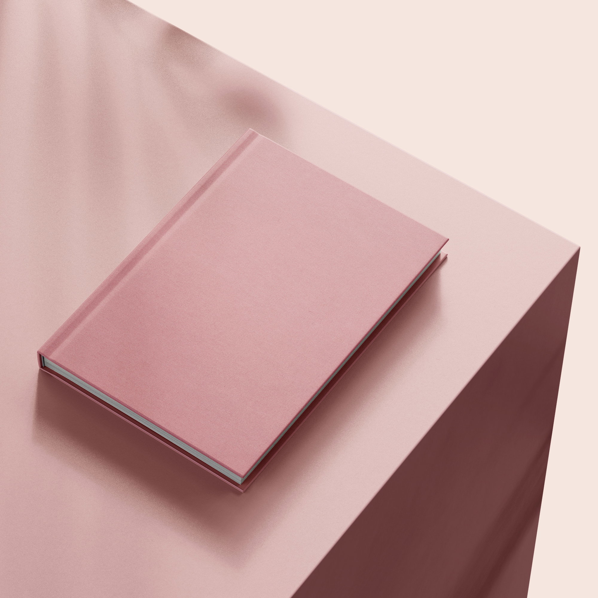 Ora • Buchleinen - Farbe 026 - rosa - Anwendungen: für Bucheinbände, Notizbücher, Ordner, Mappen, Schuber, Kästen, Schachteln, Etuis, Gesche... - Bild-3