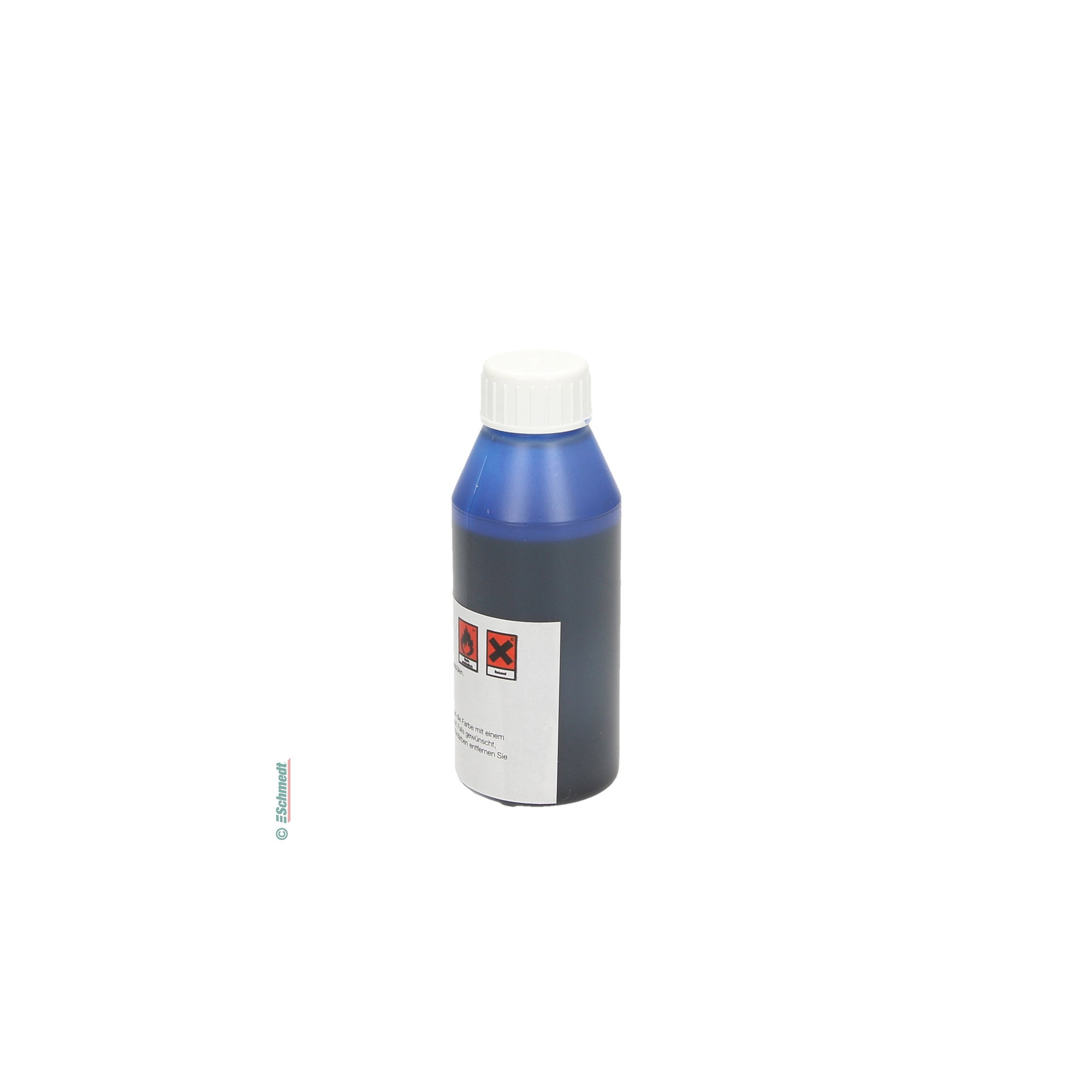 Teinture de cuir lisse - Couleur bleu foncé - Nettoyez soigneusement le cuir pour enlever les anciennes couches de vernis. Appliquez ensuite...
