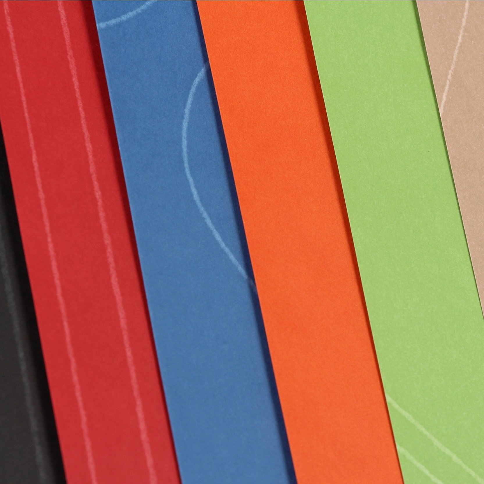 Efalin-Papier | Typ: Form - Format: 102 x 70 cm - Breitbahn - Gewicht: 120 g/m² - für Bucheinbände, Ordner, Mappen, Verpackungen und viele a... - Bild-2