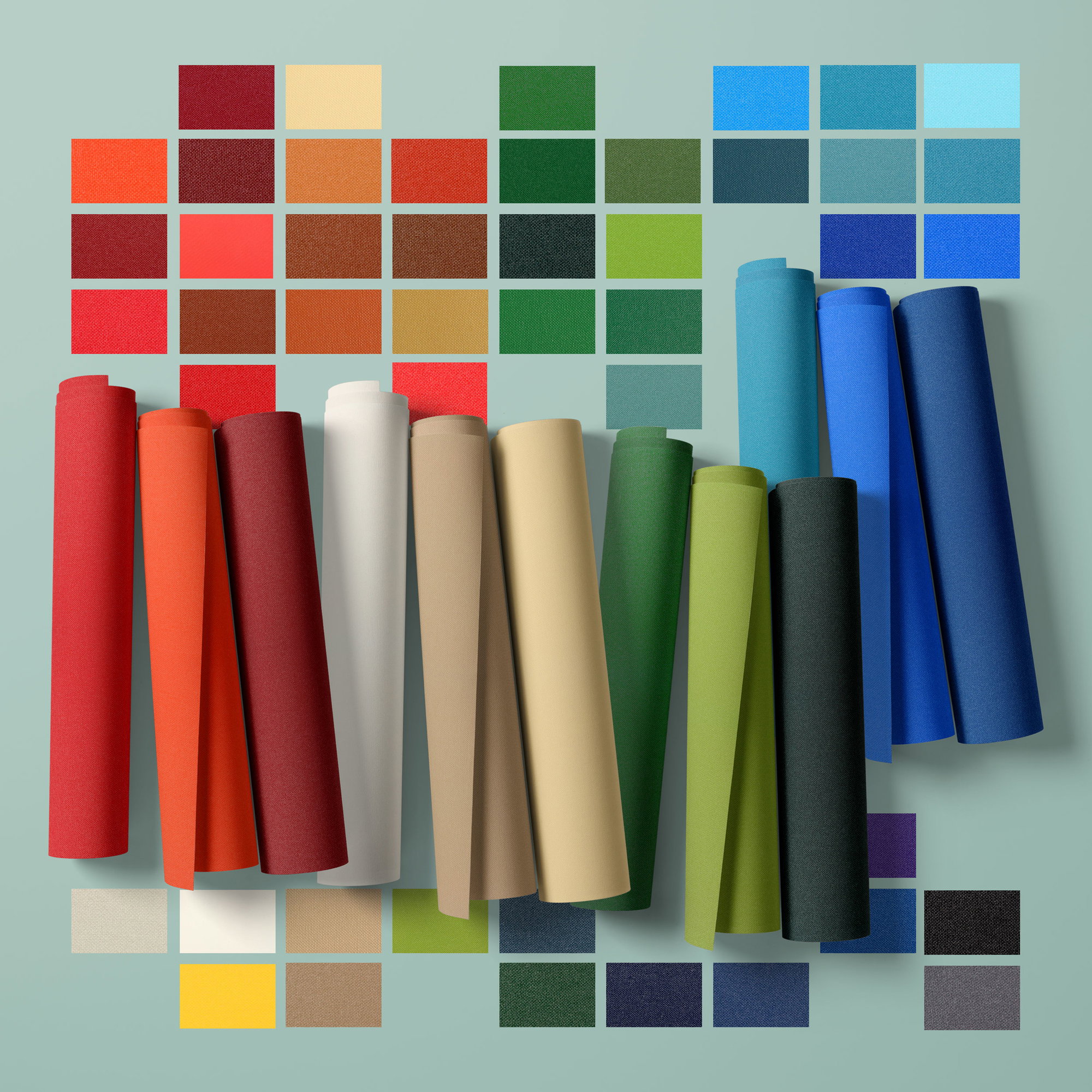 Englisch Buckram • hochwertiges Buchleinen - mit seidig glänzender Beschichtung - Anwendungen: für Bucheinbände, Bibliotheksbände, Speisekar... - Bild-1