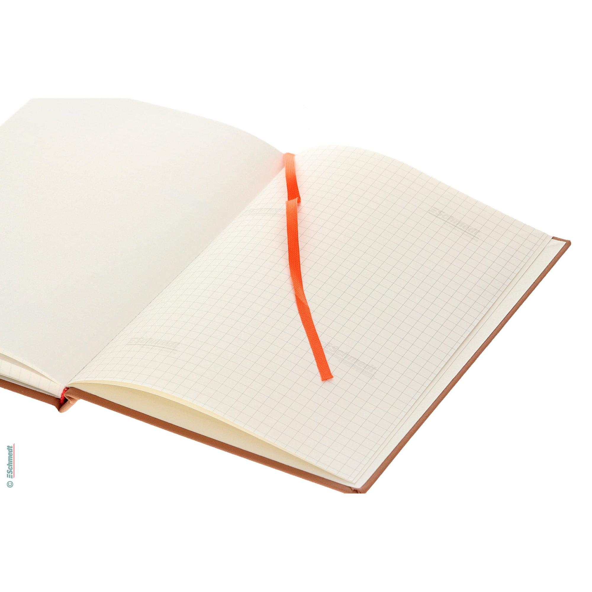 Ruban signet (marque-page) - Couleur 012 - orange - Largeur (en mm) env. 4 - 5 - Longueur de rouleau (en m) 100 - est fixé à la tête d'un li...