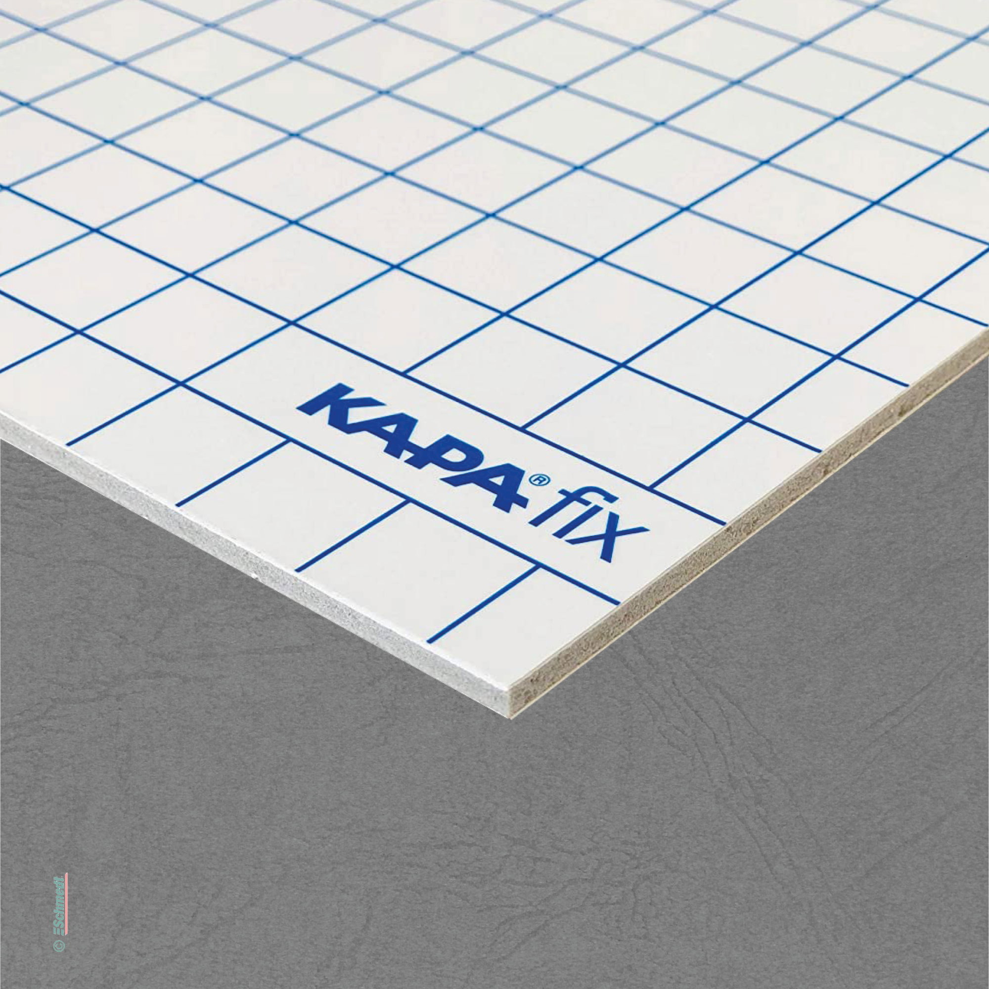 Cartón pluma Kapa-Fix - un lado autoadhesivo - Aplicación: Placas de laminación rápida para impresiones digitales, fotos, grabados, planos, ...