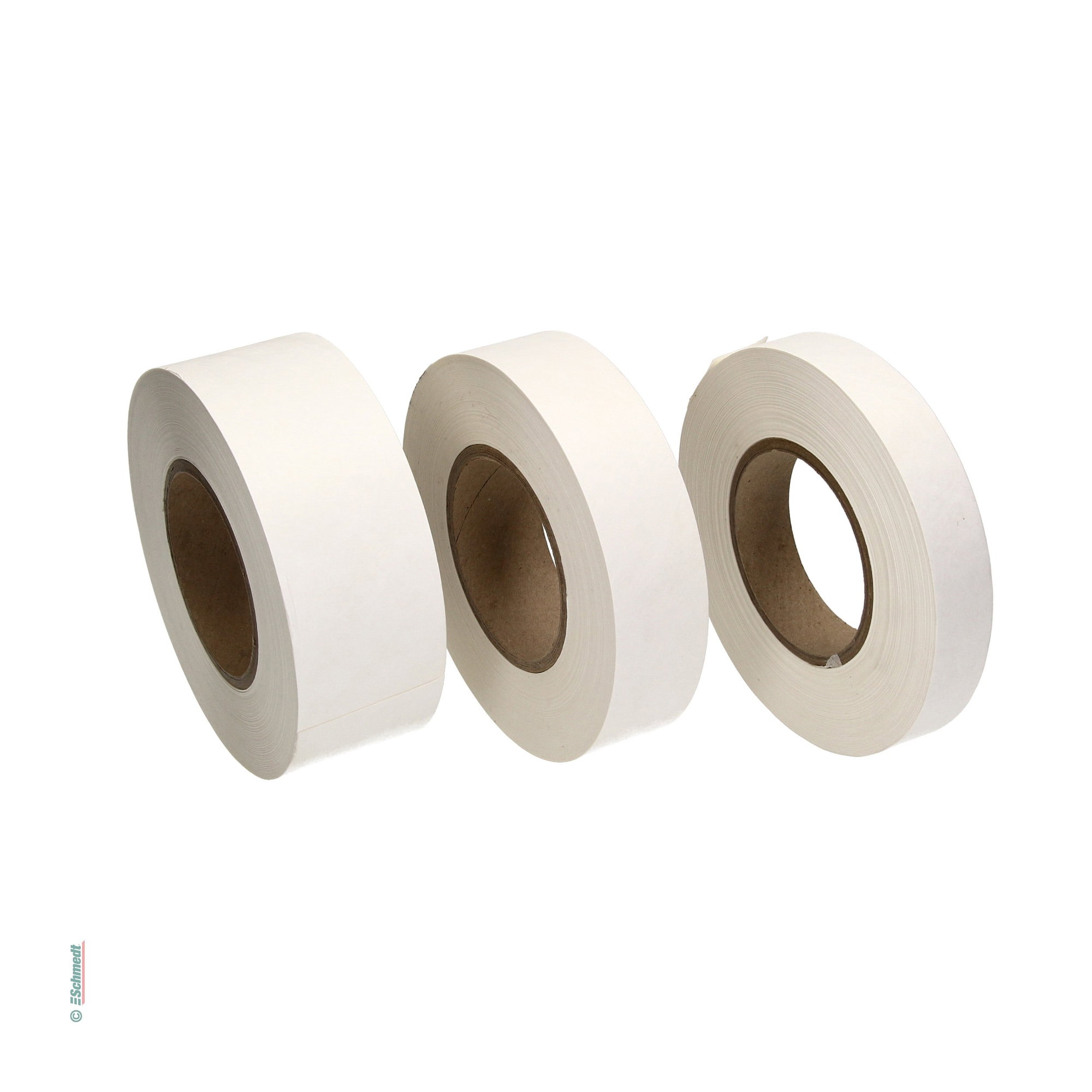 Tyvek®-Band, einseitig selbstklebend - Montageband aus Spinnvlies - Anwendungen: zum Aufziehen von Kunstwerken auf Rückwandkartons, zum Bind...