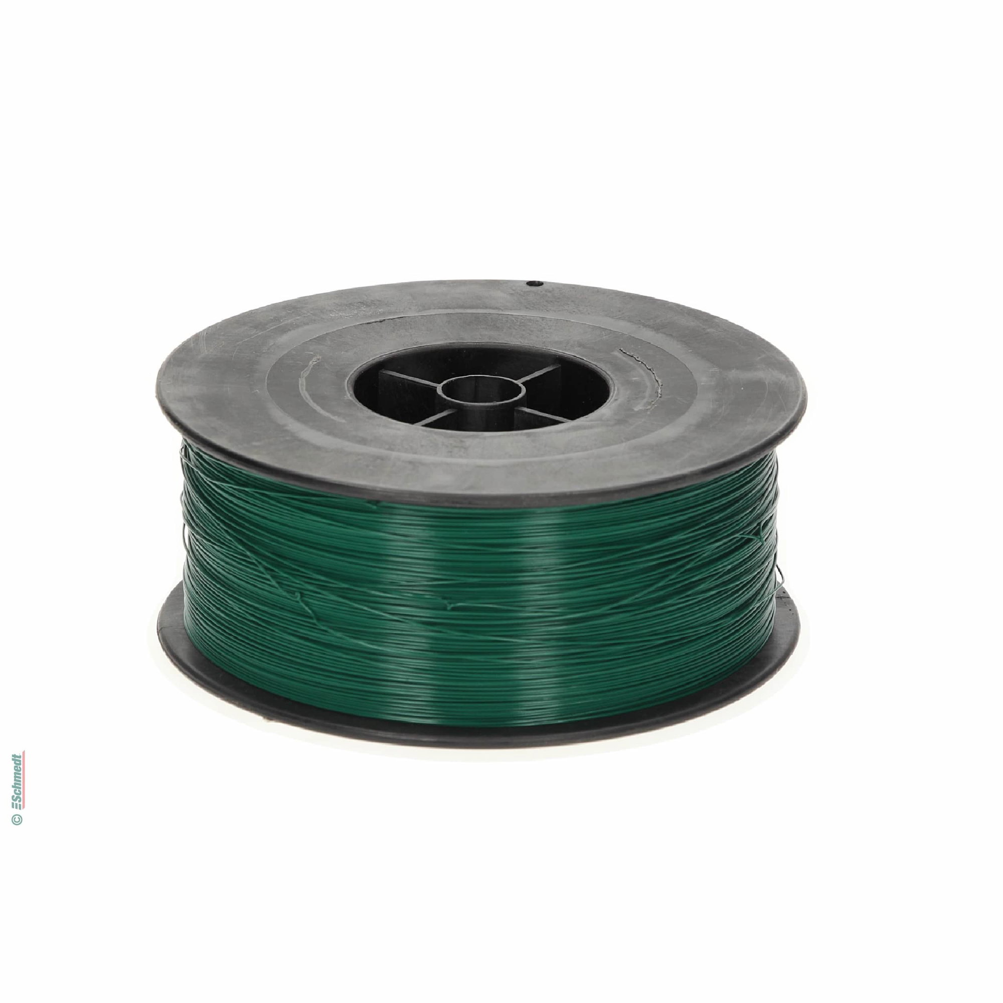 Alambre de encuadernar, redondo | hierro revestido de nylon - Color verde - Aplicación: para la producción de productos de grapado con grapa...
