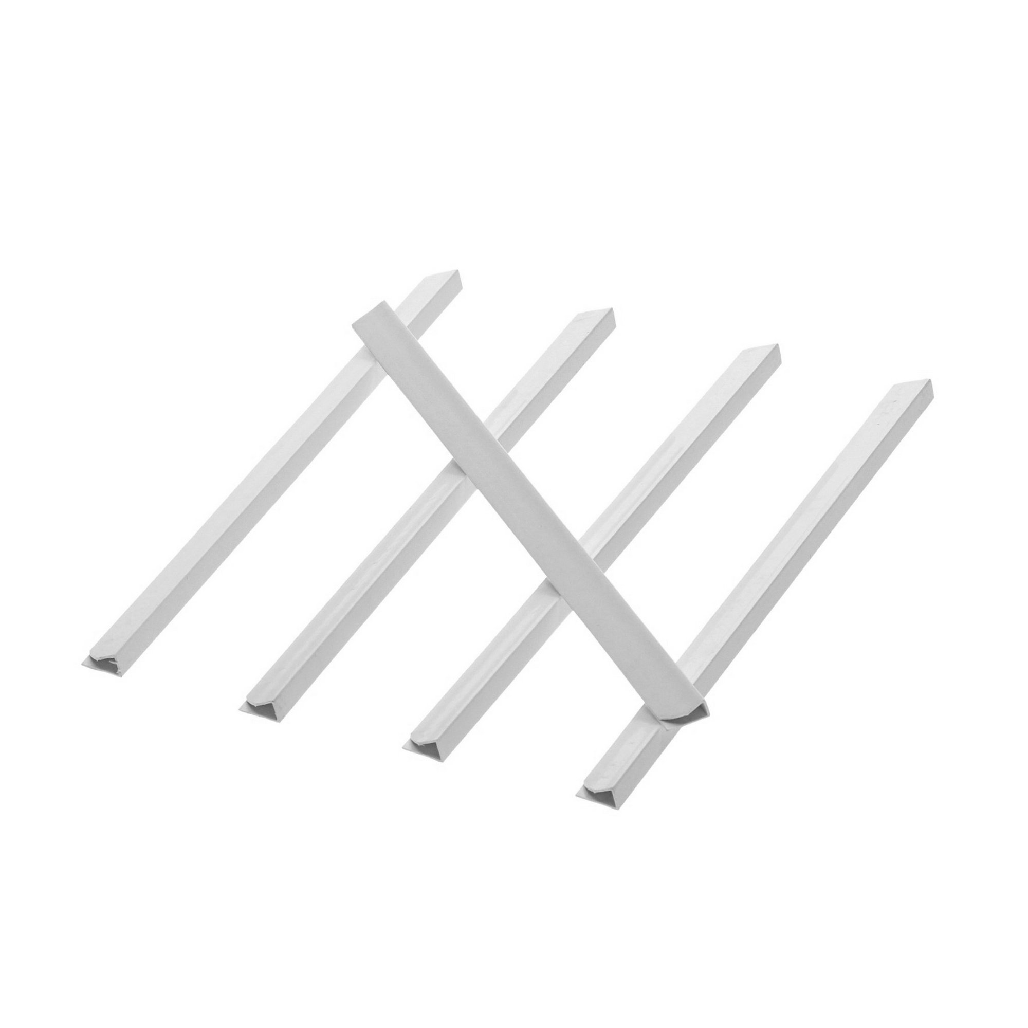 Slide binders made of plastic, squared back  -grey- - Length: 297 mm - Filling height: approx. 8 mm (limited)... - image-2