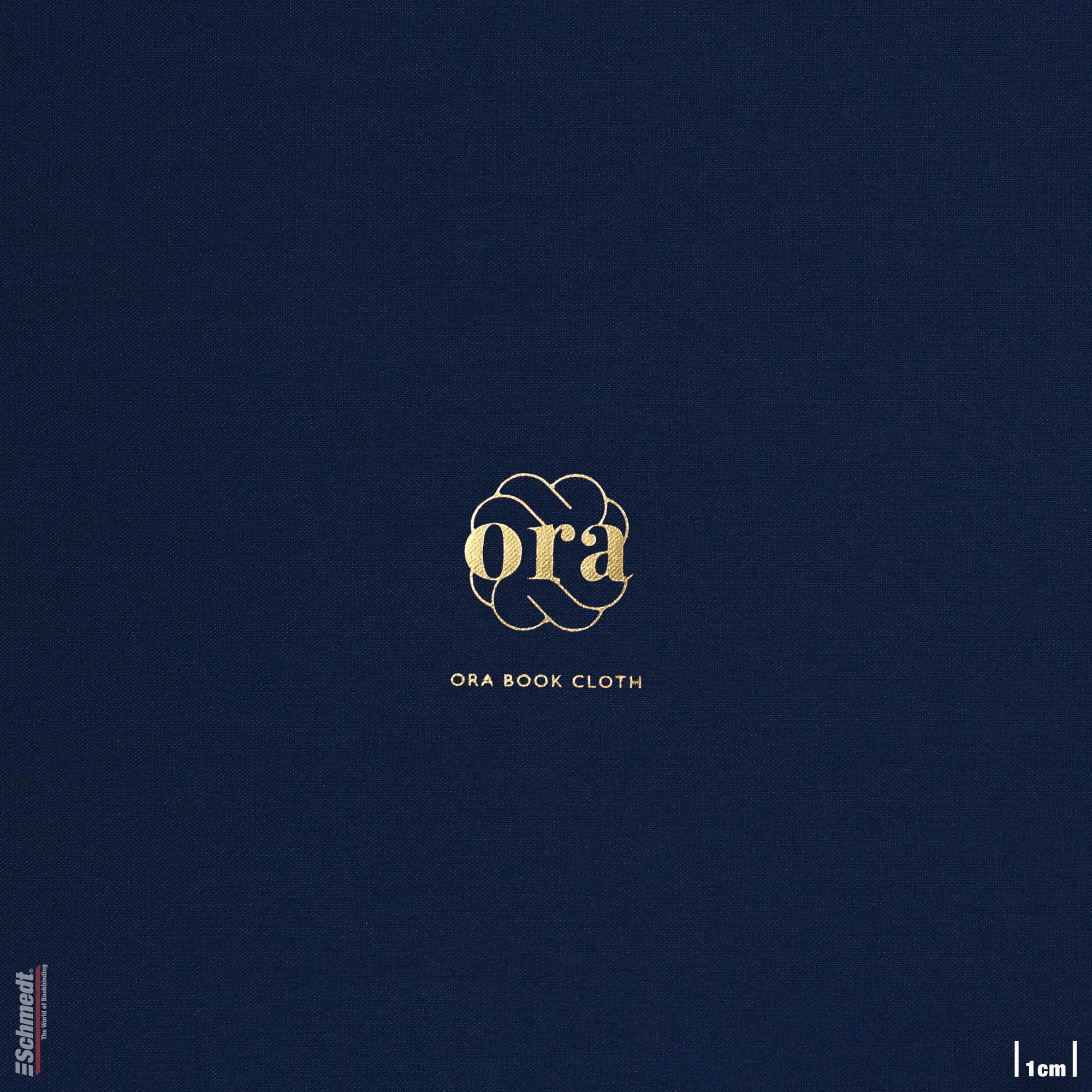 Ora • Buchleinen - Farbe 022 - marineblau - Anwendungen: für Bucheinbände, Notizbücher, Ordner, Mappen, Schuber, Kästen, Schachteln, Etuis, ... - Bild-2