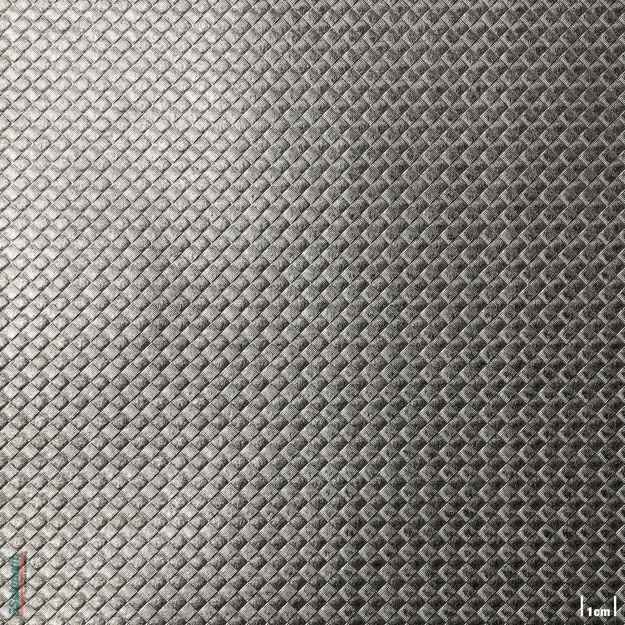 Nobilis • metallic paper • silver - Colour 3003 - glossy - carbon - paper used as cover paper for books, boxes, cases, packagings, Origami, ... - image-2