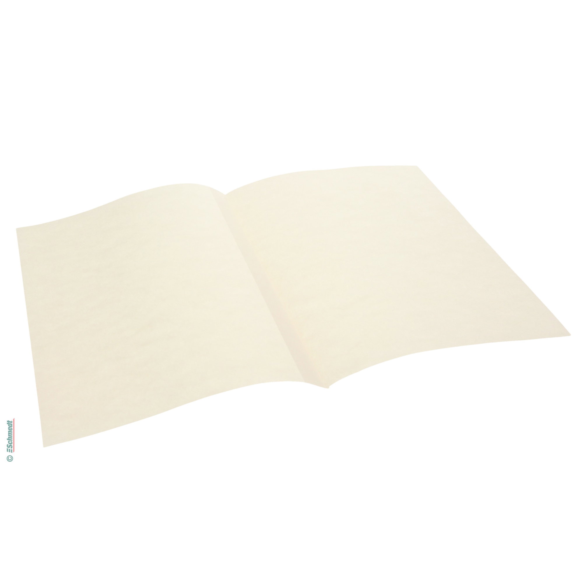 PräziCover Tab - Vorsatz mit Fahne - Gefalztes Vorsatz mit 3 mm breiter Fahne - zur Herstellung von Buchblocks mit Vorsatz für Hardcover Büc... - Bild-2