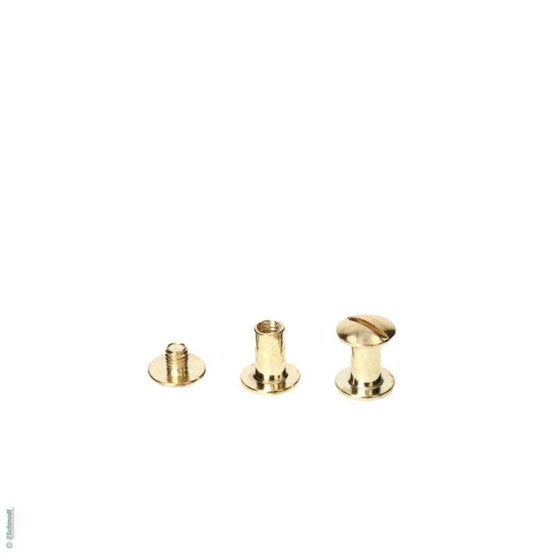 Binding screws standard quality - Filling height (in mm) 9 - Applications: With binding screws (screw posts), books, brochures and loose-lea...