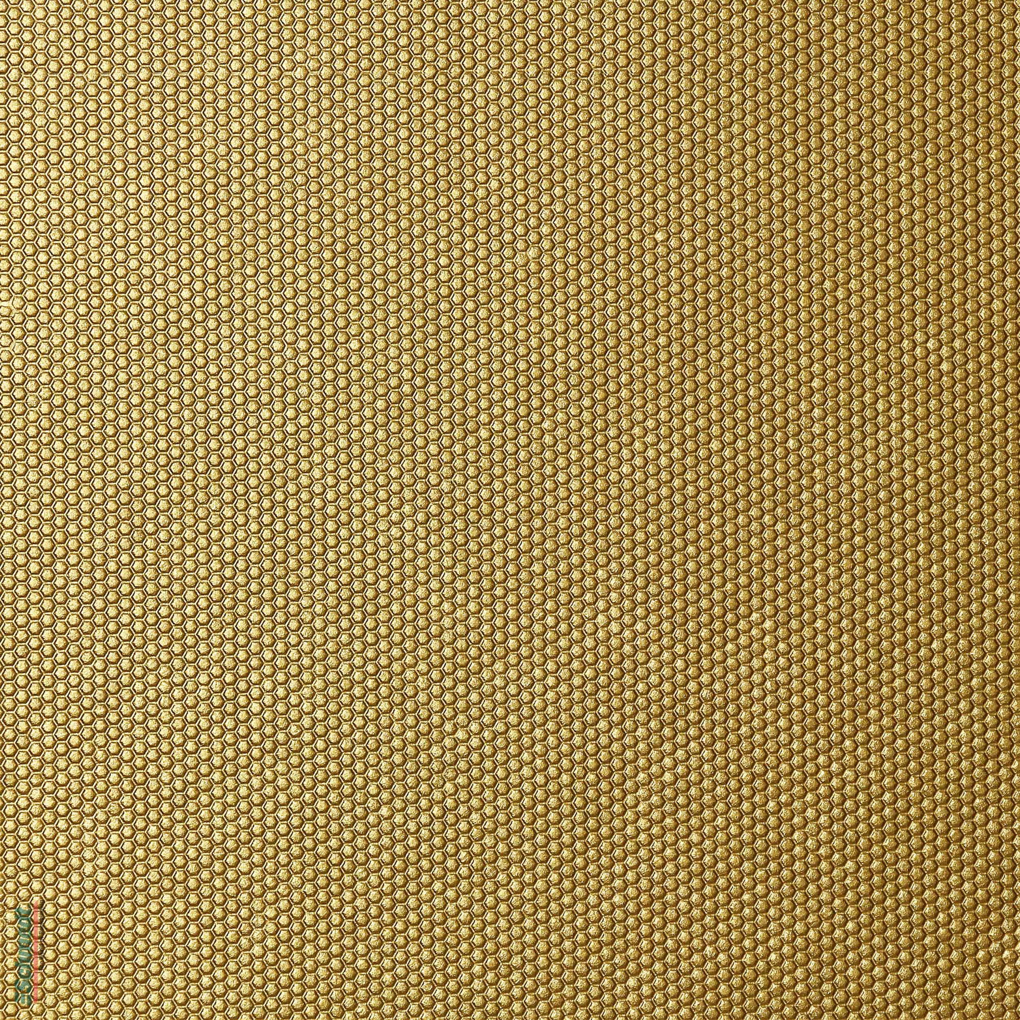 Nobilis • metallic paper • gold - Colour 2004 - silk gloss - hexagon - paper used as cover paper for books, boxes, cases, packagings, Origam... - image-2