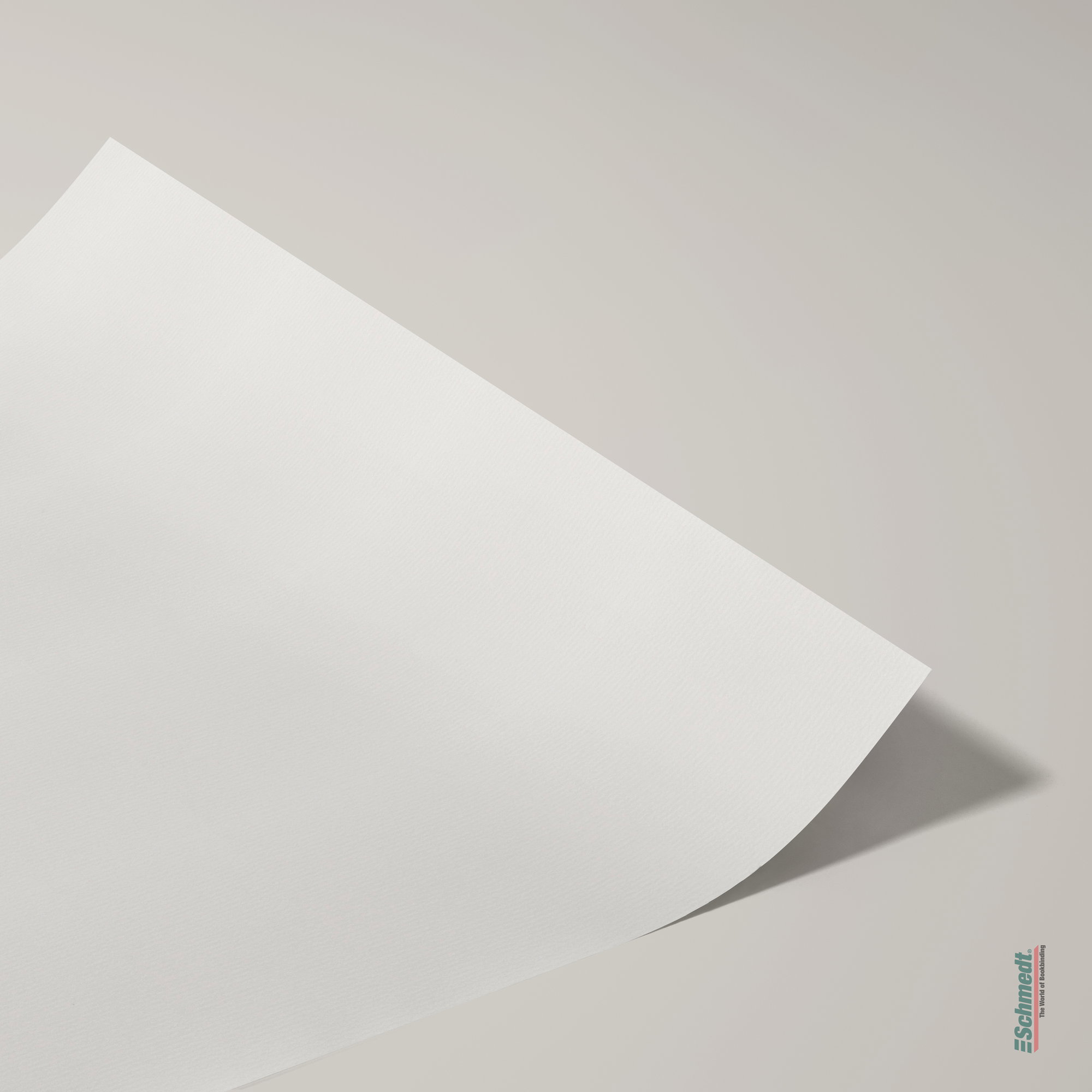 Bugra - deckle-edge paper - Colour 309 - white - to be used as endpaper or exclusive cover material for books. Also suitable for single- and... - image-2